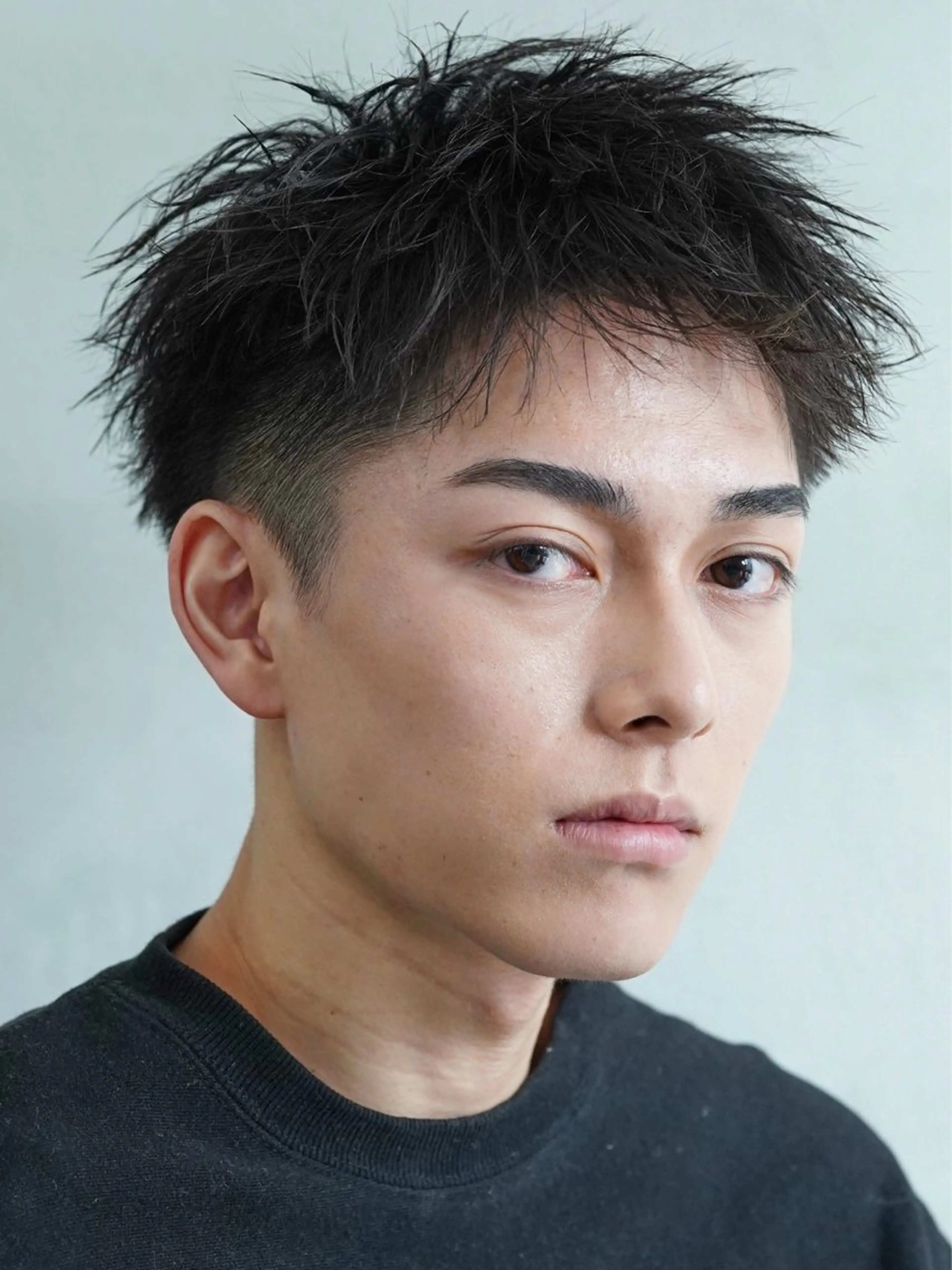 ショート メンズ フェザーパーマ マッシュ メンズパーマ 学生（メンズ向け） メンズツイストパーマ fifth/原宿/ シャドウパーマ/カズのヘアスタイル