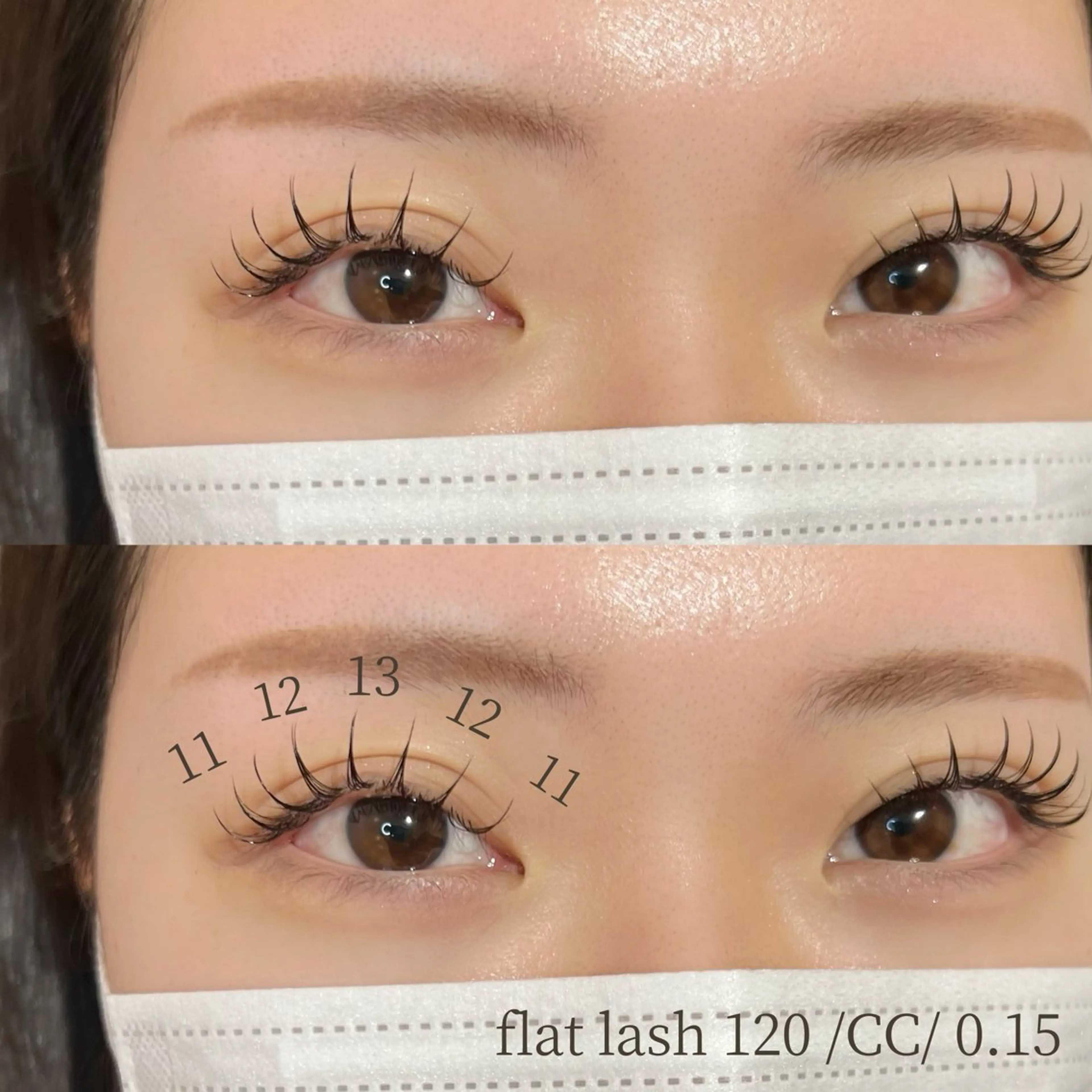 マツエク・マツパ mille所属・ラッシュリフト高評価 /HITOMIのマツエク・マツパデザイン