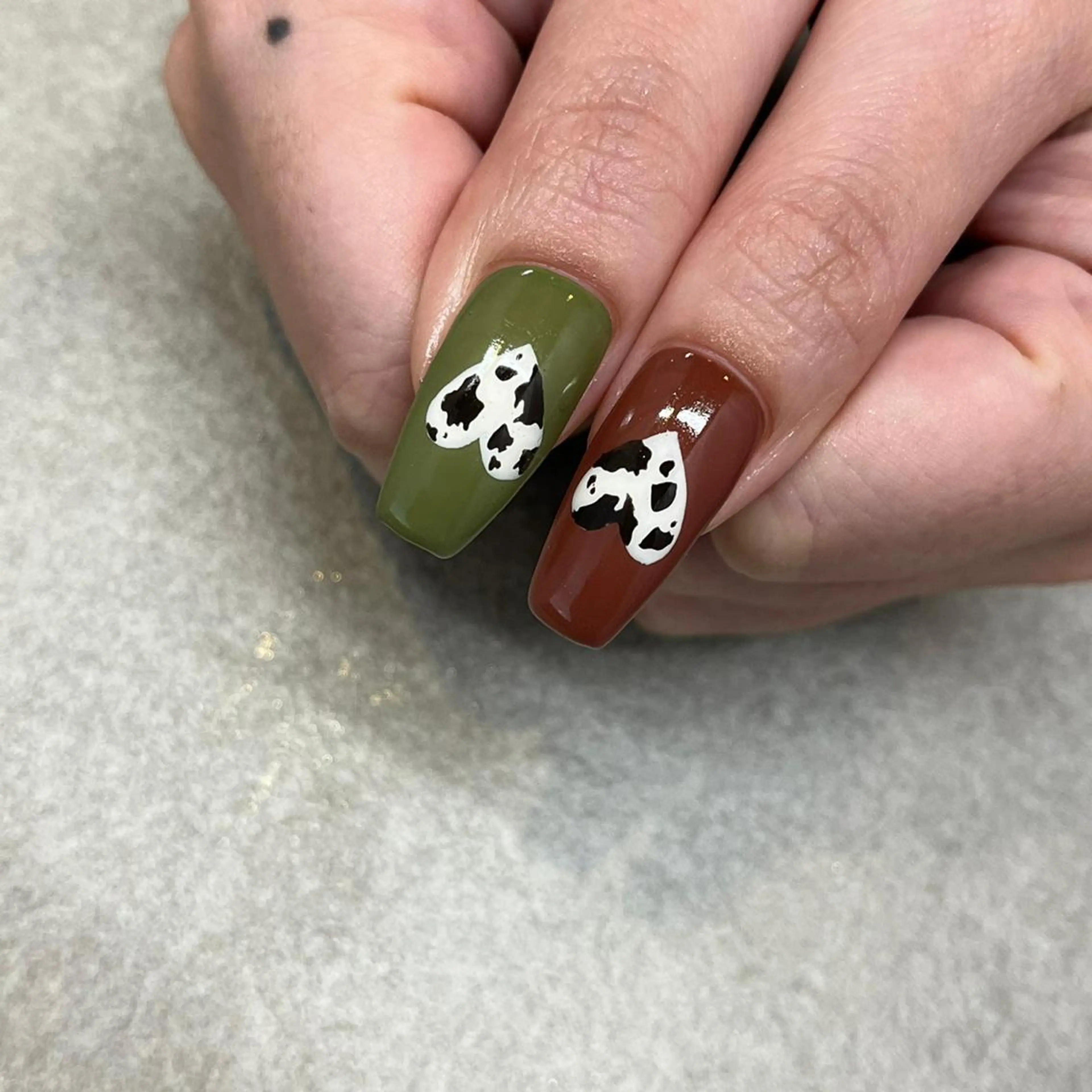 ネイル ハート 【やり放題専門店】 スカルプ&長さ出しのネイルデザイン