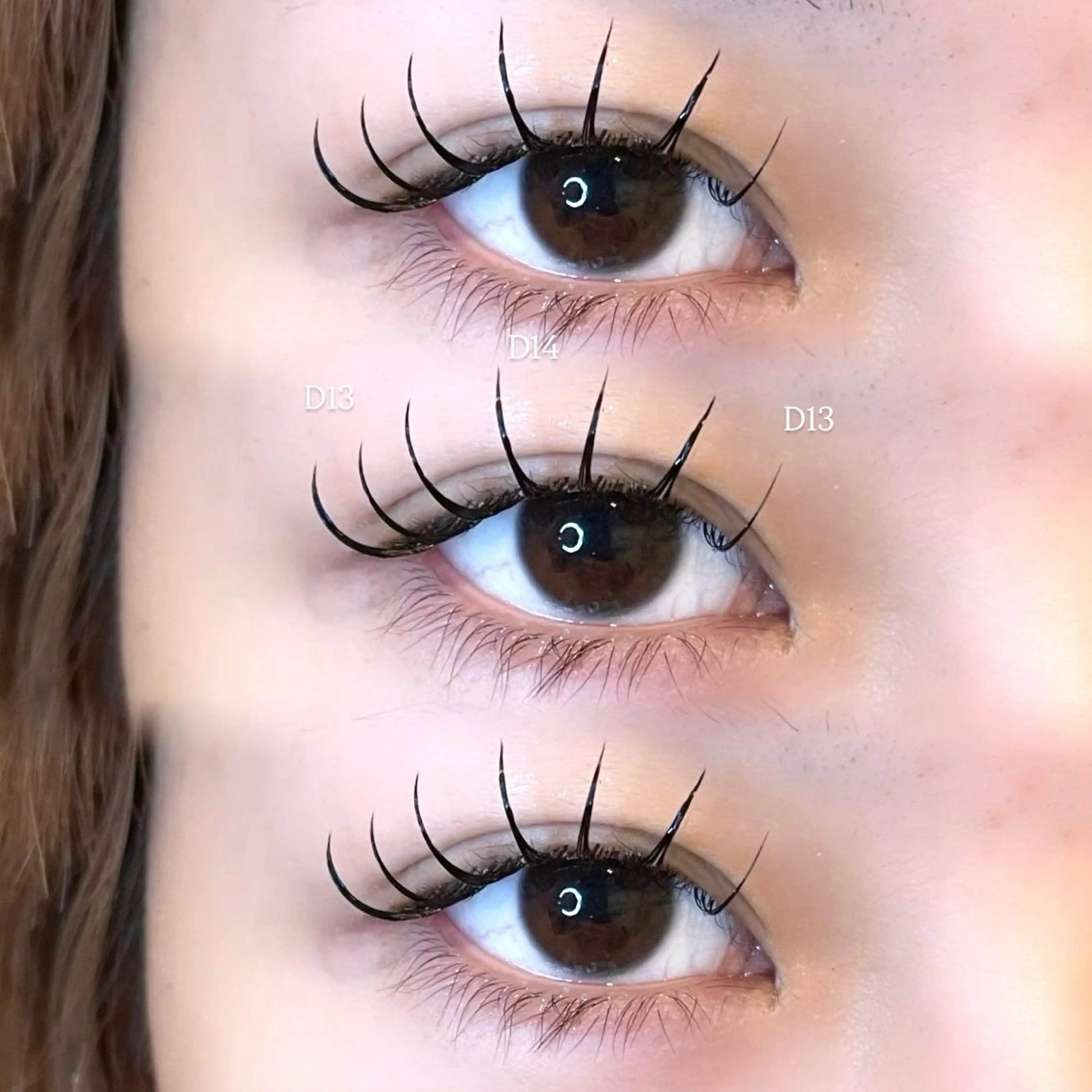 マツエク・マツパ マツエク Mell Yuuna ♡パリエク /束感のマツエク・マツパデザイン