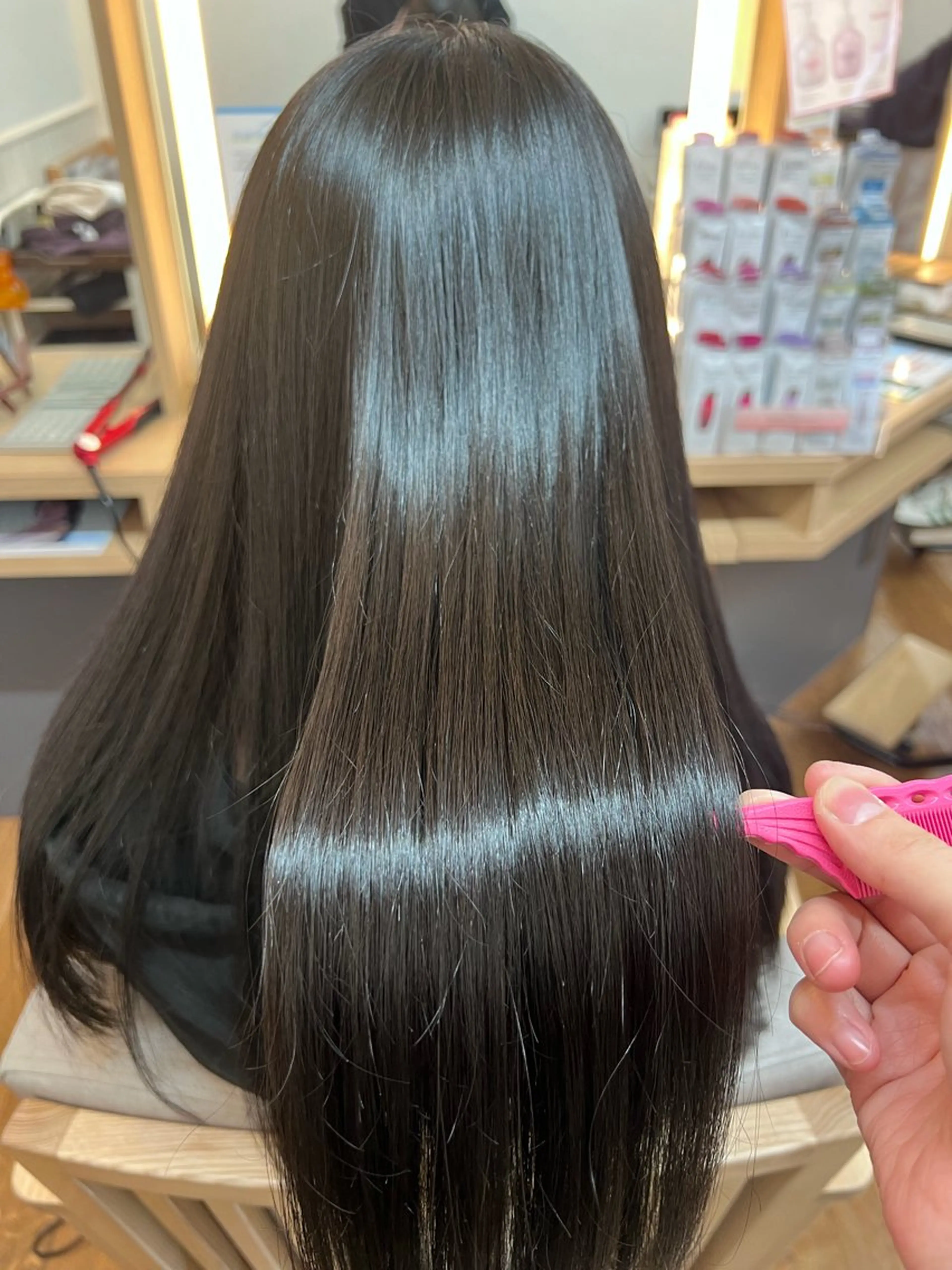 ロング トリートメント ✂︎HITOMI✂︎ 副店長のヘアスタイル