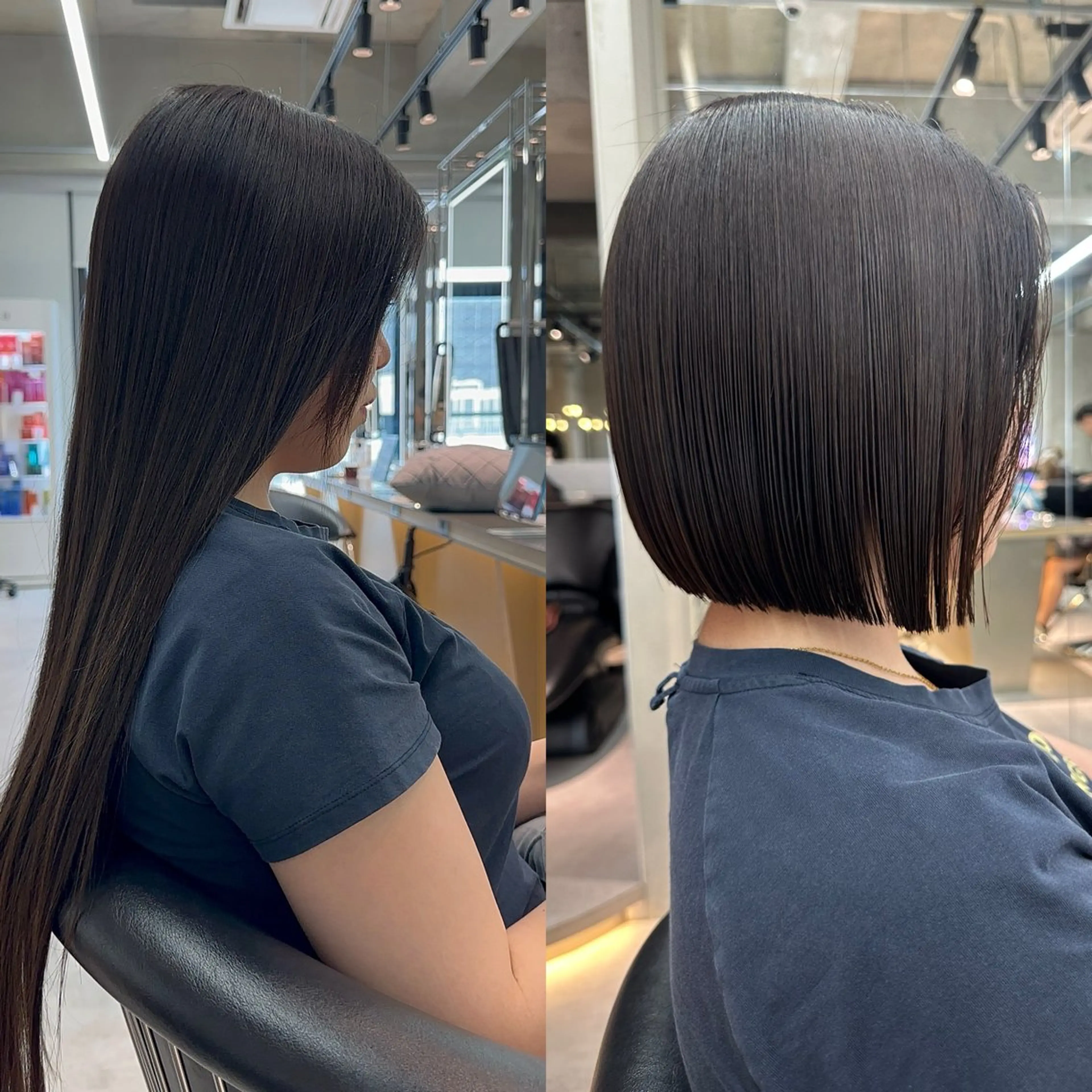 ミディアム カット トリートメント ✨髪質改善特化✨副 店長椎葉信乃介のヘアスタイル