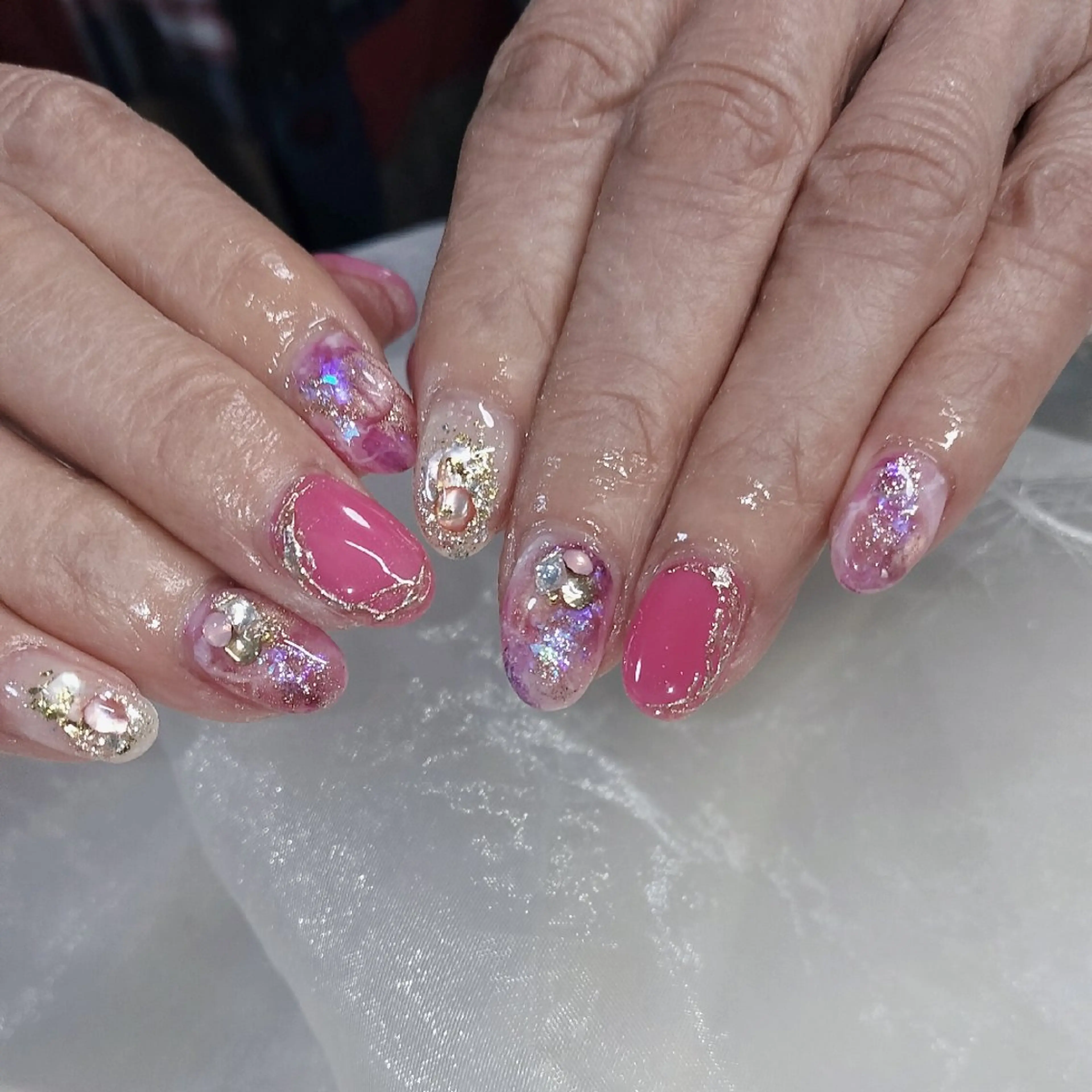 ネイル ハンドネイル フットネイル kahosan 𓆉のネイルデザイン