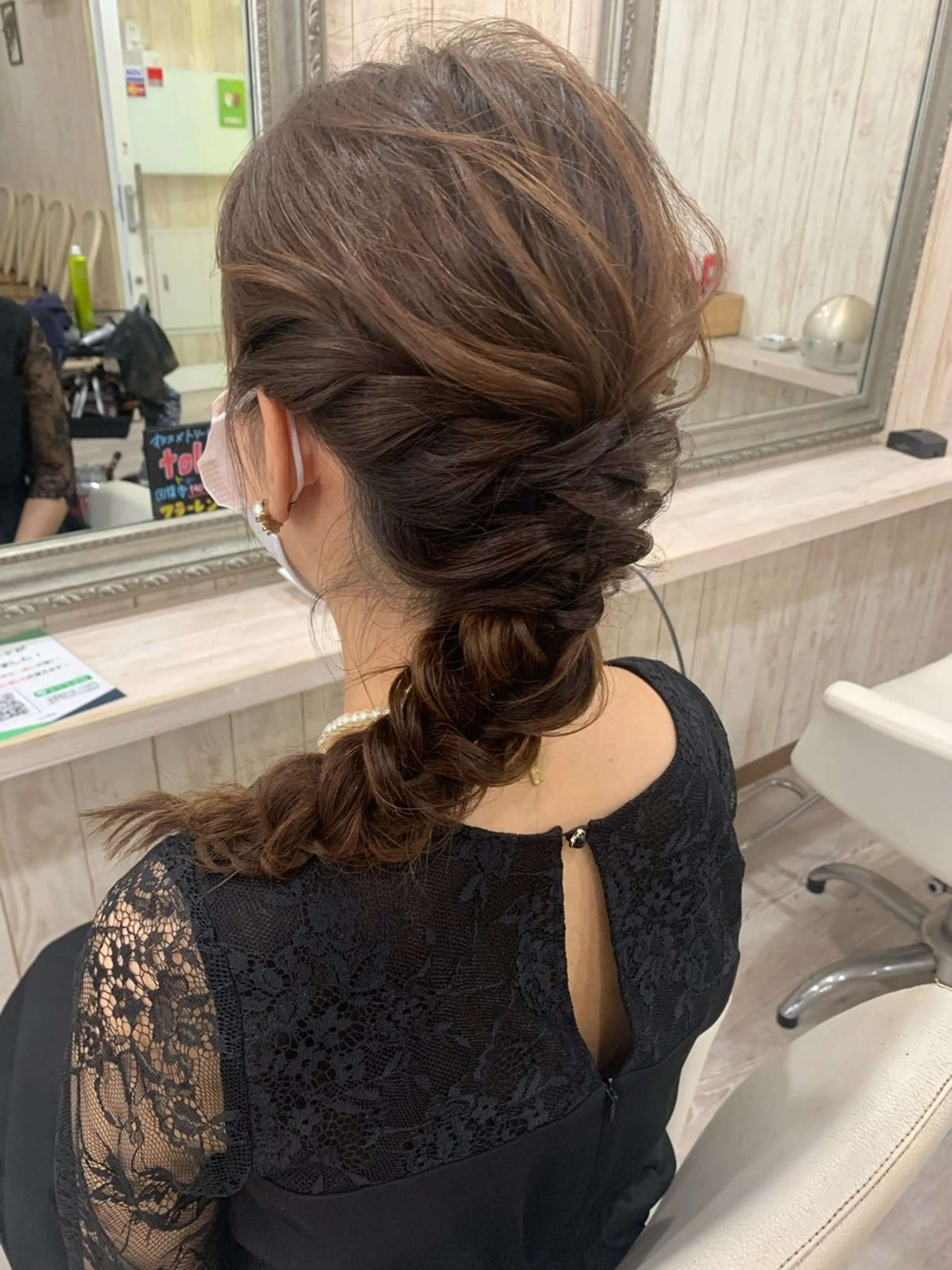 セミロング ヘアセット Connect Rumiのヘアスタイル