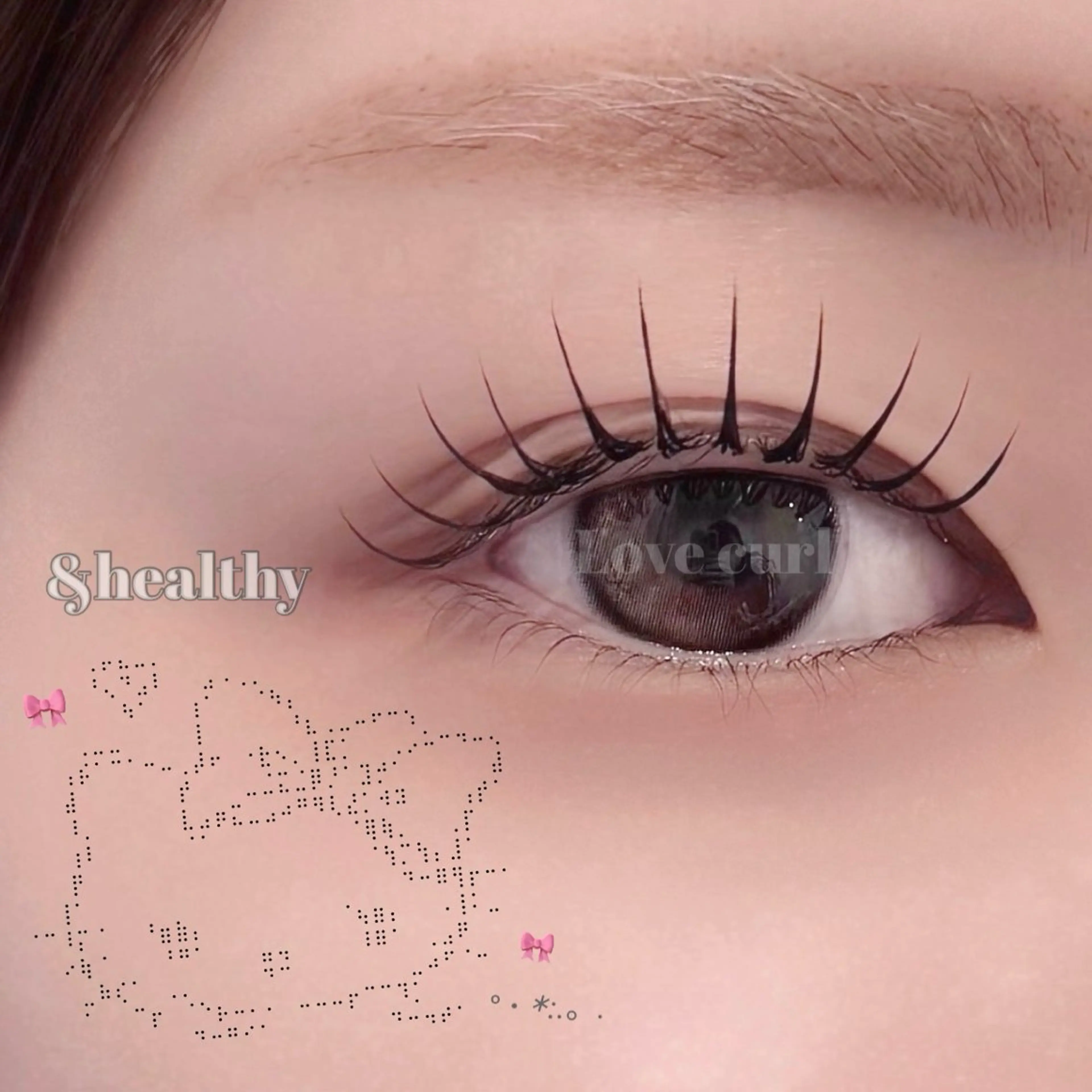 マツエク・マツパ ナチュラル 一重×まつ毛パーマ みやざき りんかのマツエク・マツパデザイン