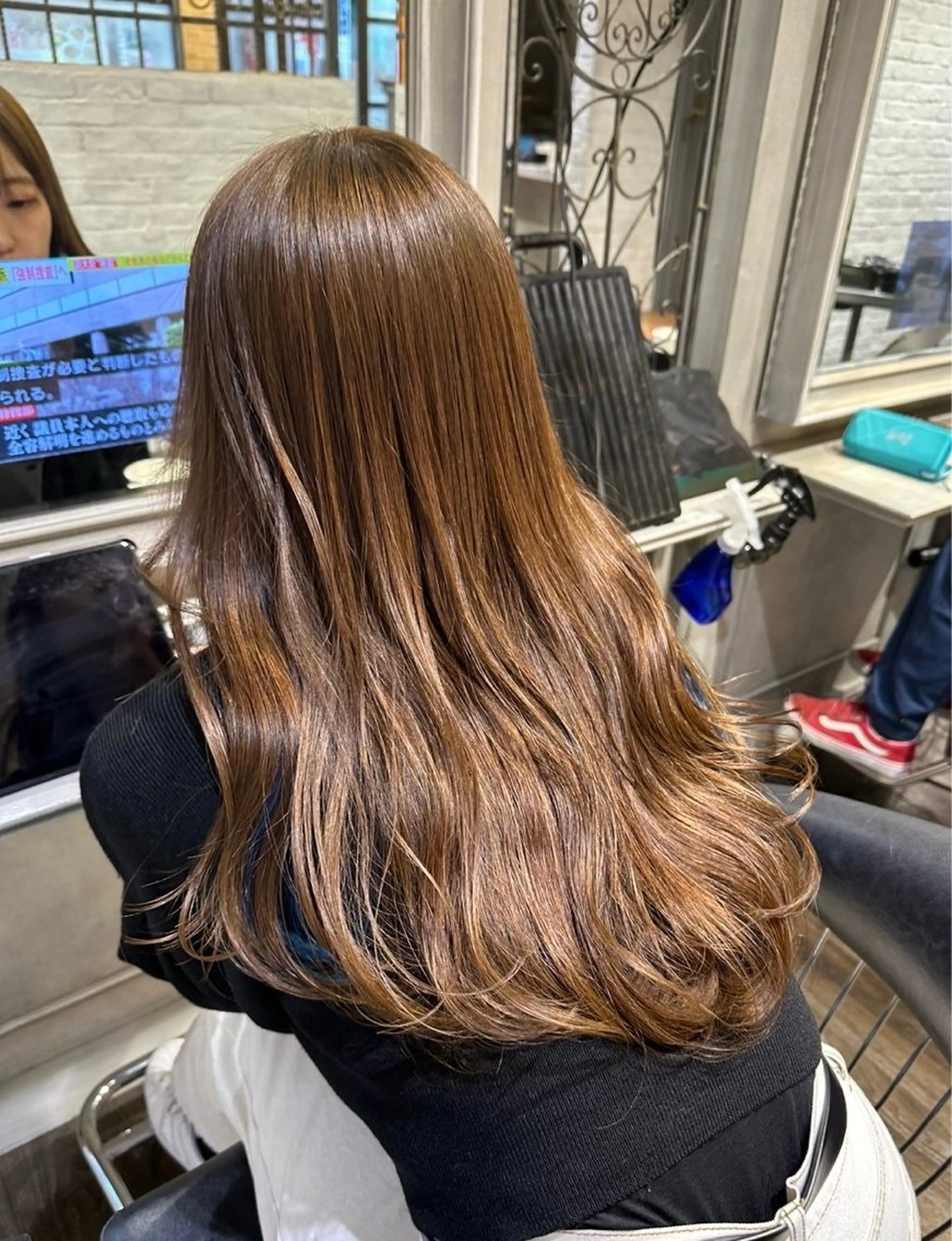 ロング 韓国風ヘア ロング Tiffa二子玉川所属・レイヤーカット 🌻AOI🌻のヘアスタイル