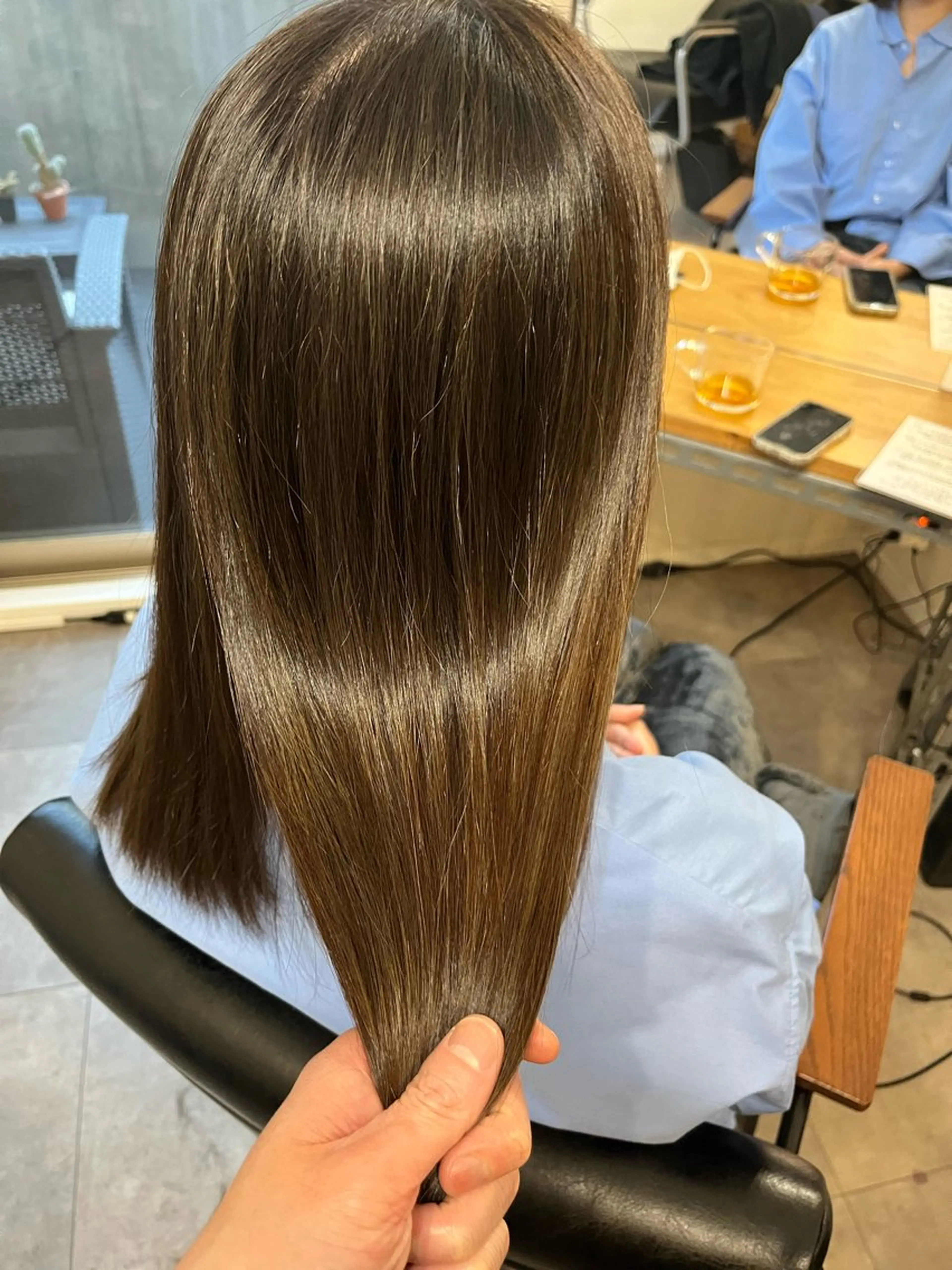 ミディアム ヘアカラー トリートメント OFF YUYAのヘアスタイル