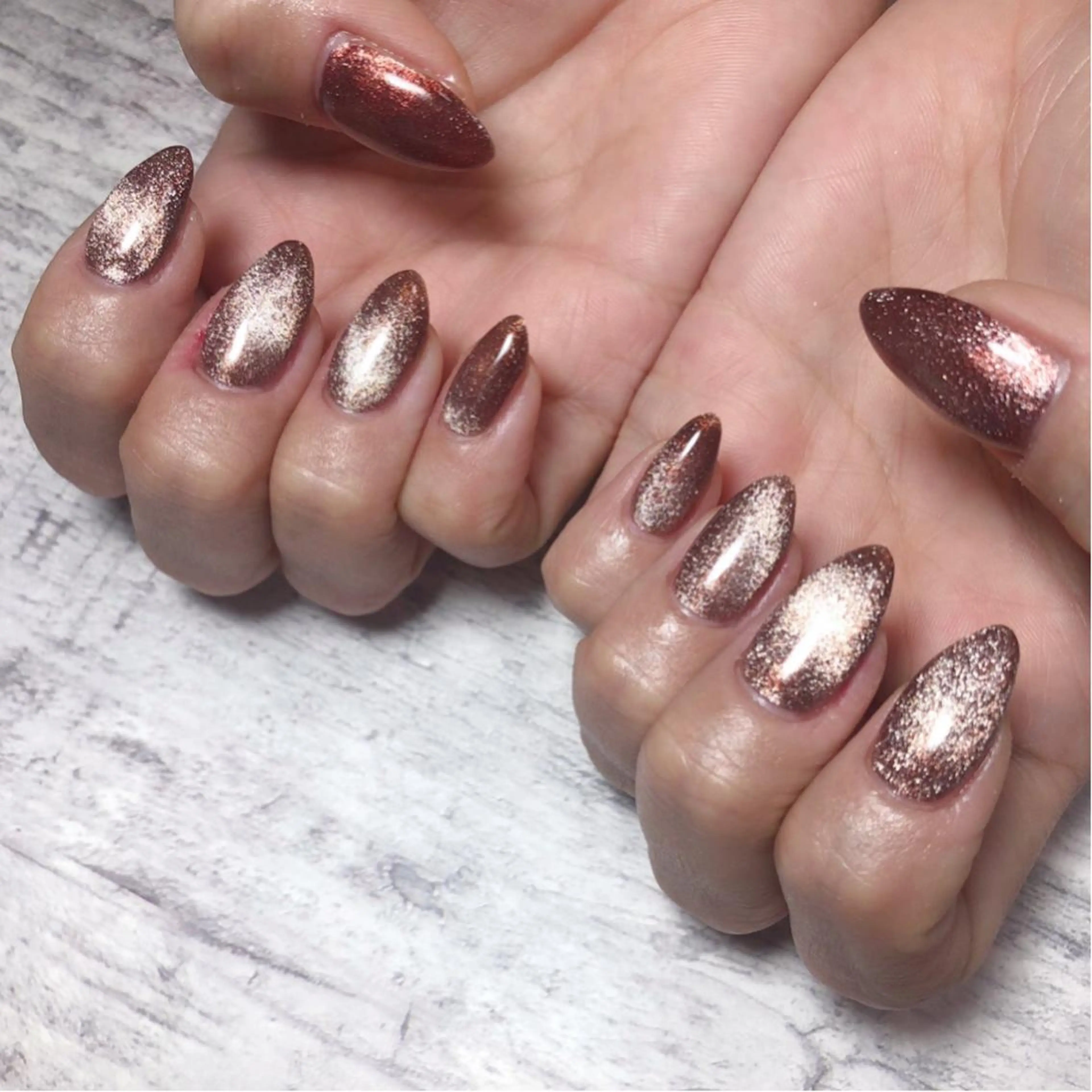 ネイル マグネットネイル DollyGirl KYOKOのネイルデザイン