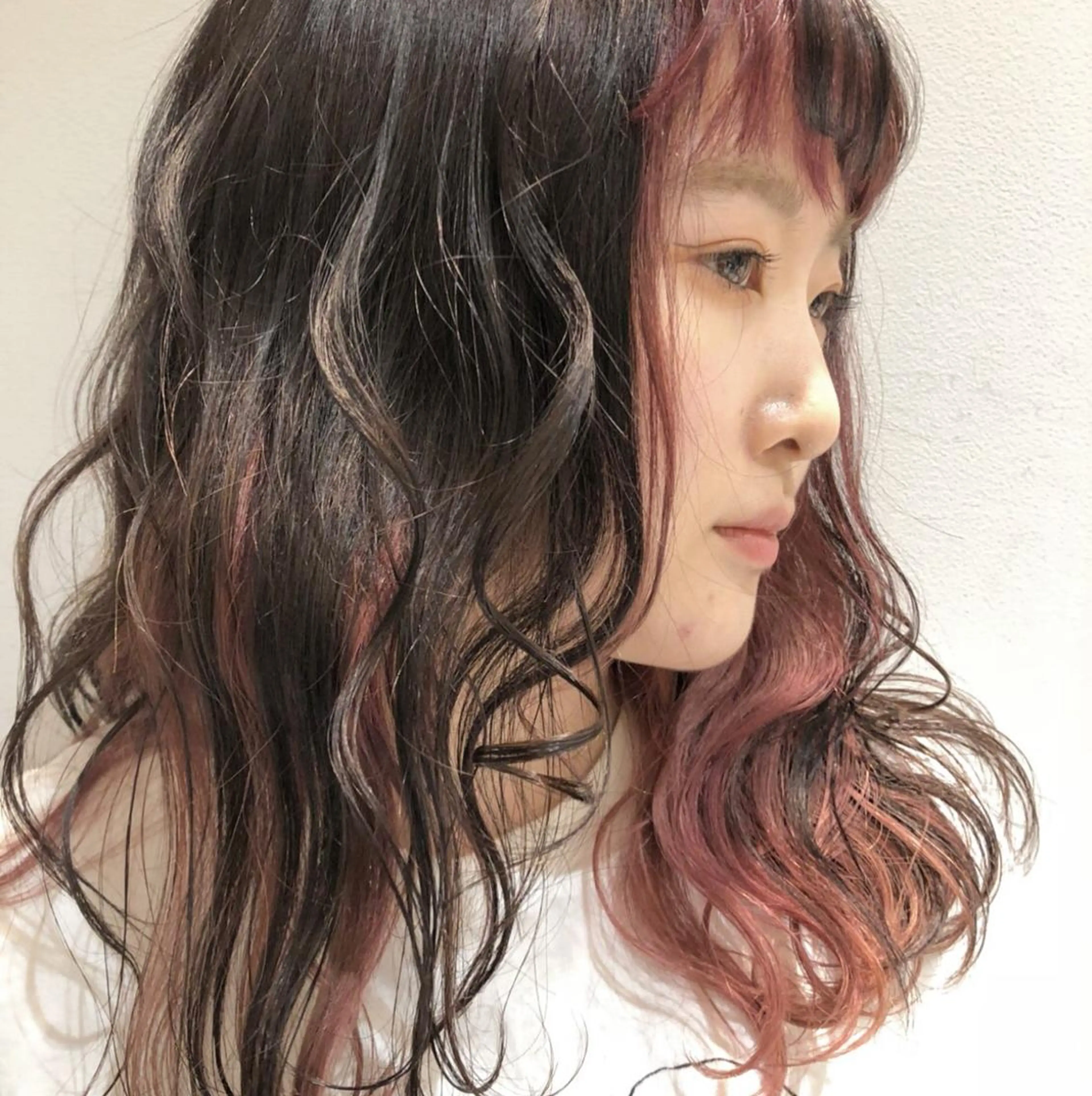 ミディアム 似合わせ艶髪カラー ❤️ハダユミのヘアスタイル