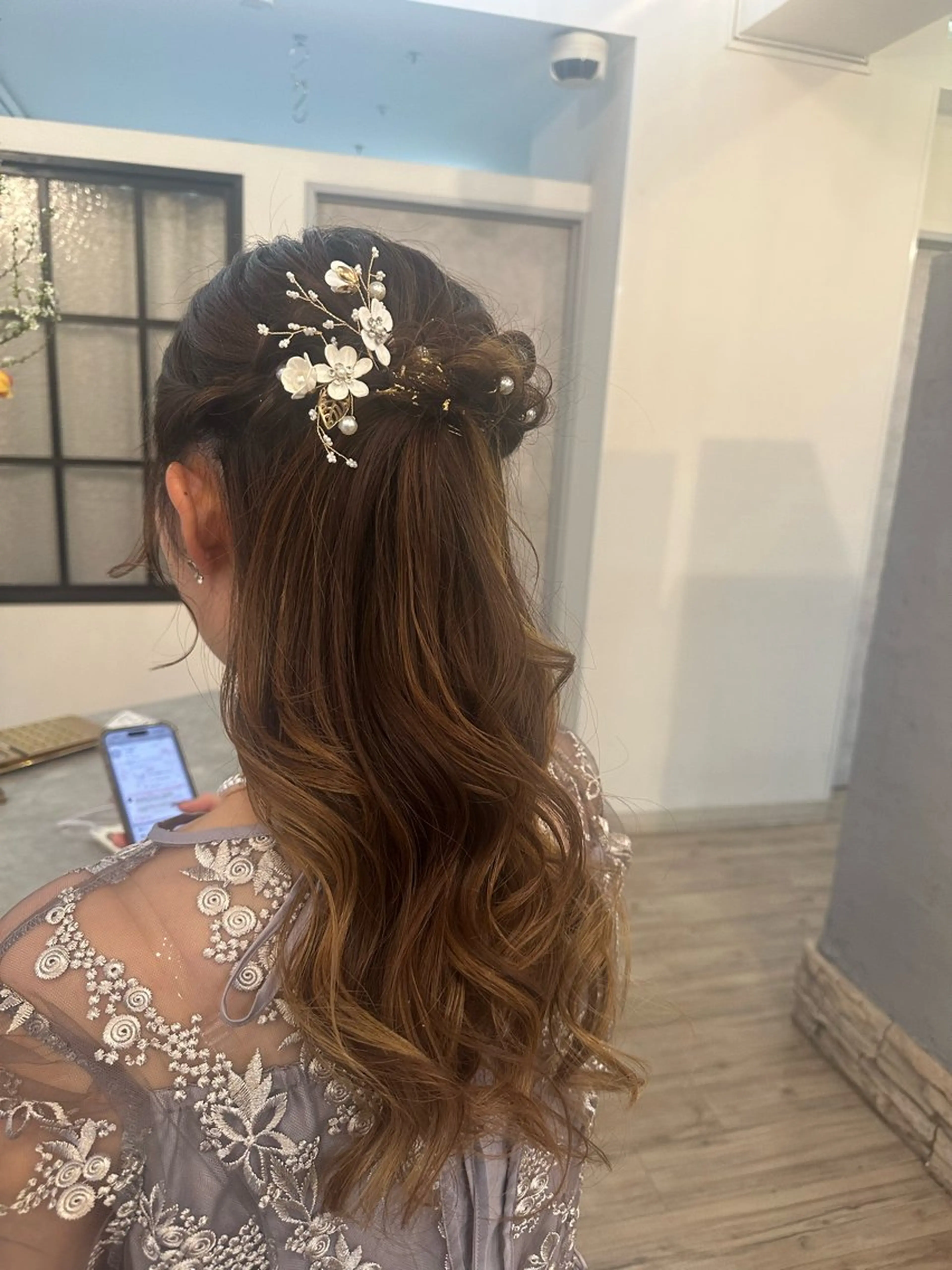 ロング ヘアセット sato ayaka ｜透明感カラー🫧のヘアスタイル