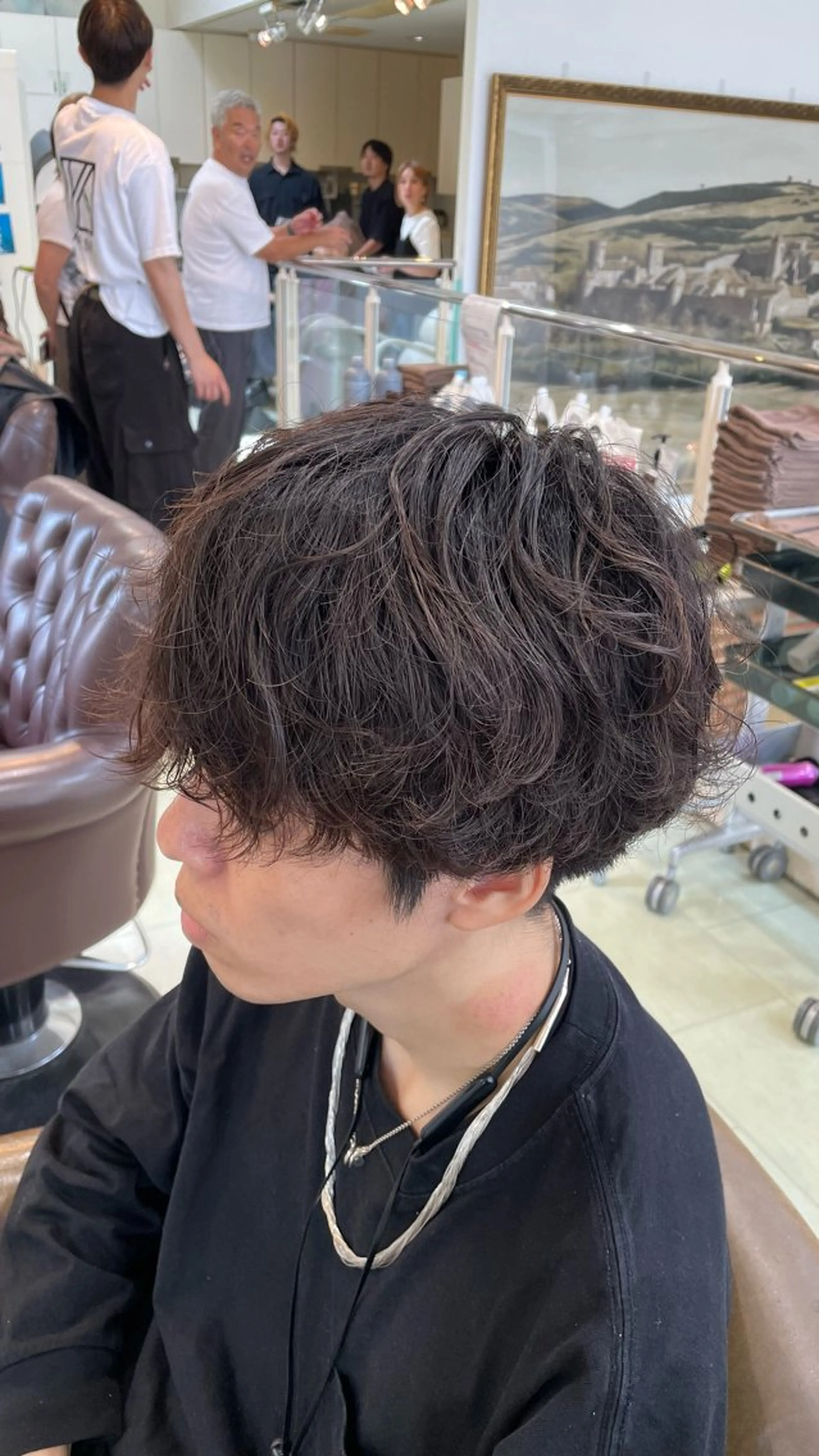 パーマ 河端 春綺のヘアスタイル