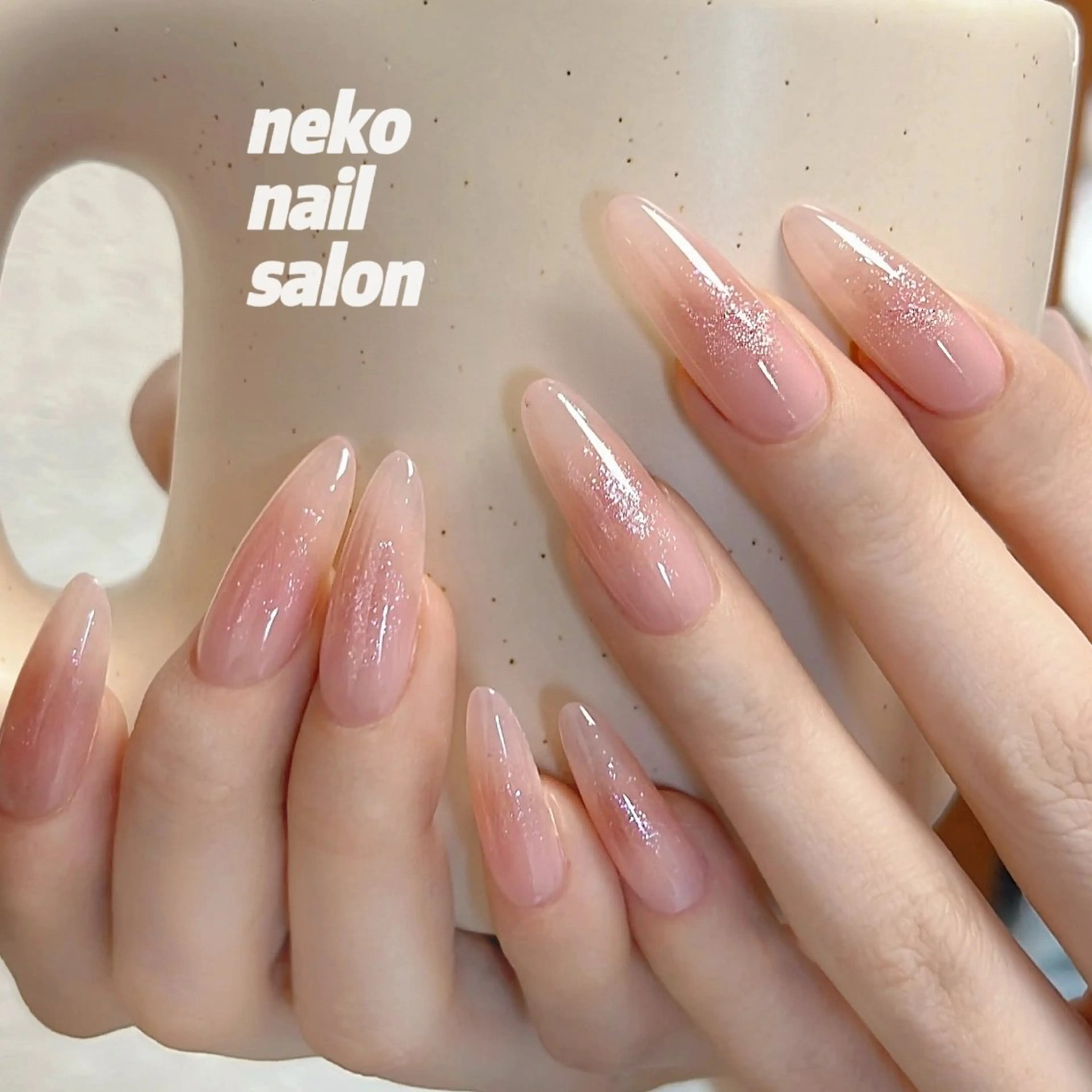 ネイル ワンホンネイル ハンドネイル neko nailのネイルデザイン