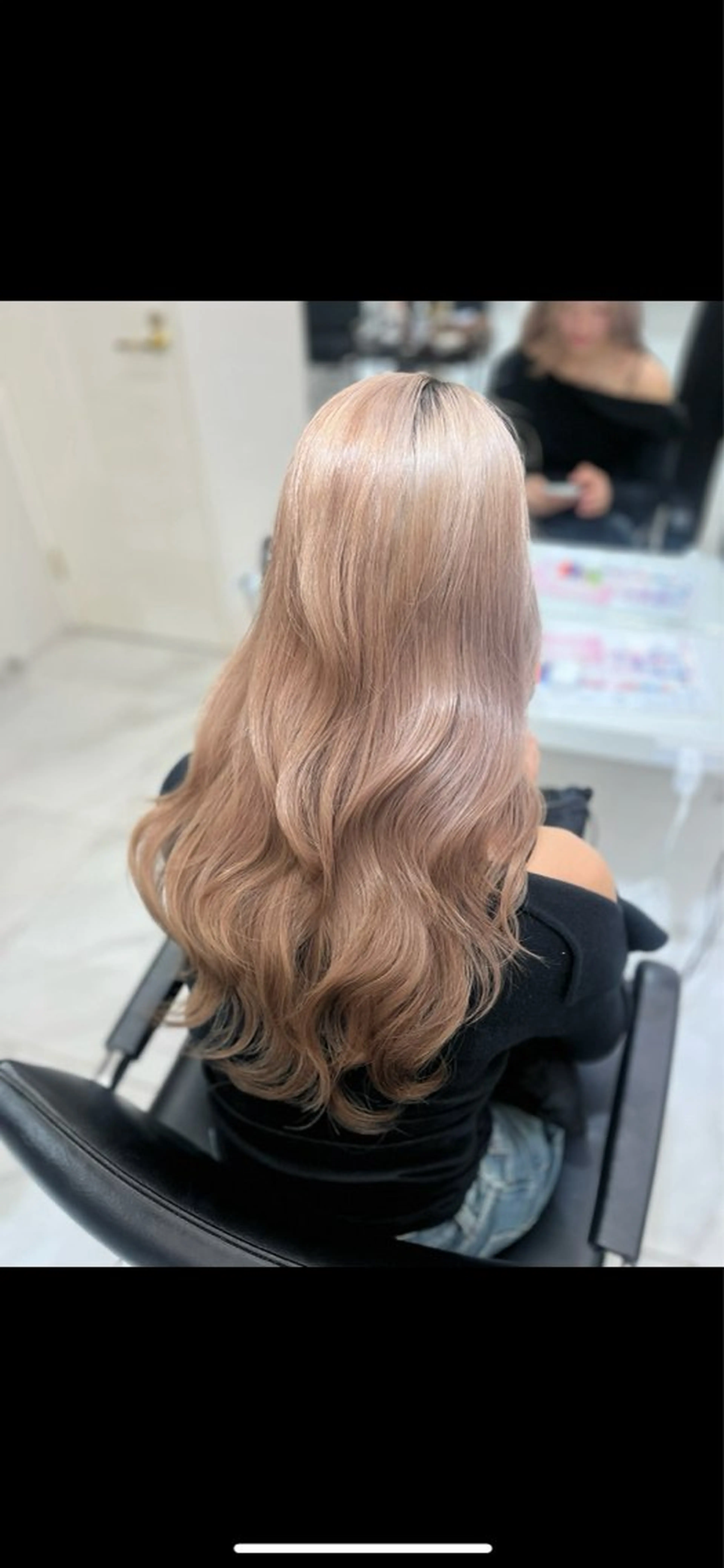 ロング カラー ハイトーンカラー ヘアカラー 後ろ姿まで盛れる艶髪 🫧渋谷Masakiのヘアスタイル