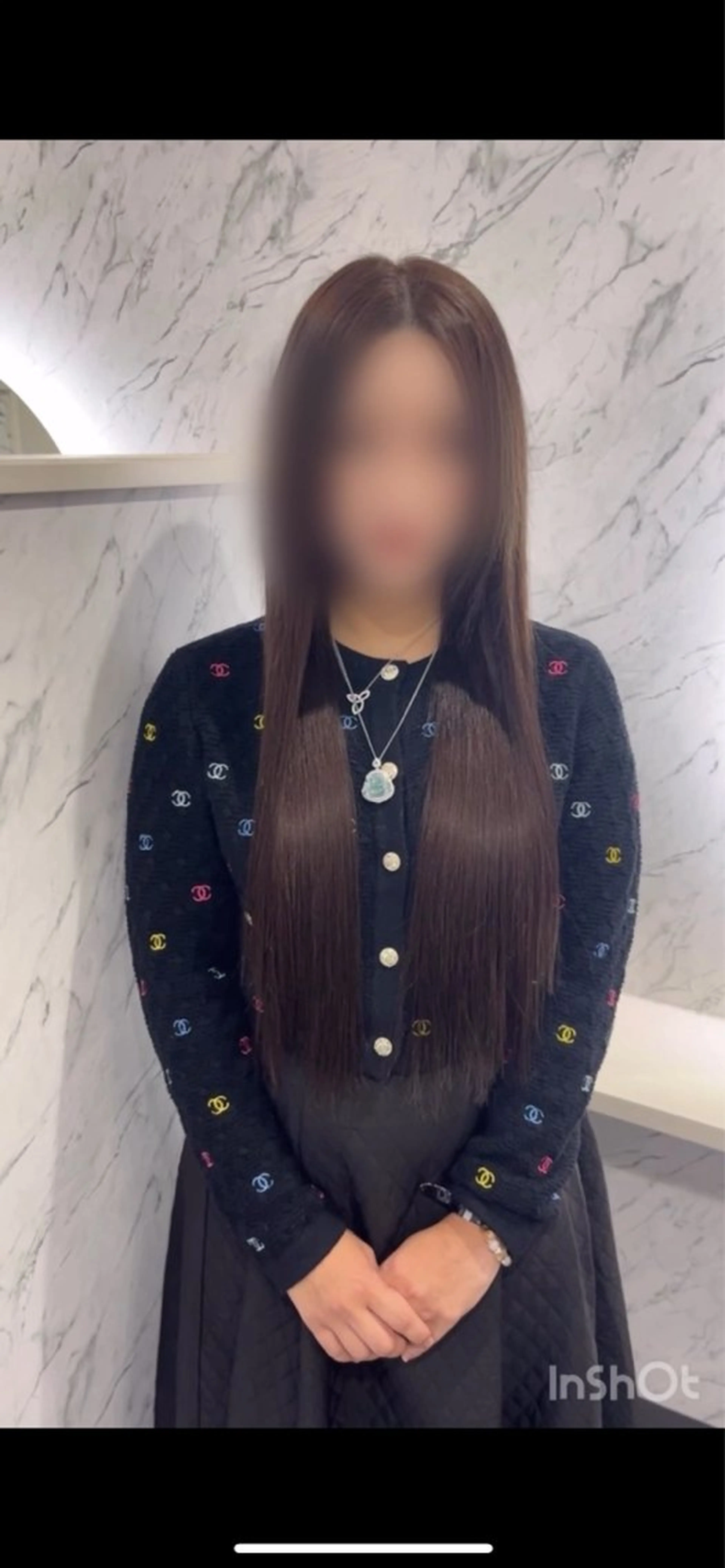 ロング エクステ ララモアナ naru.のヘアスタイル