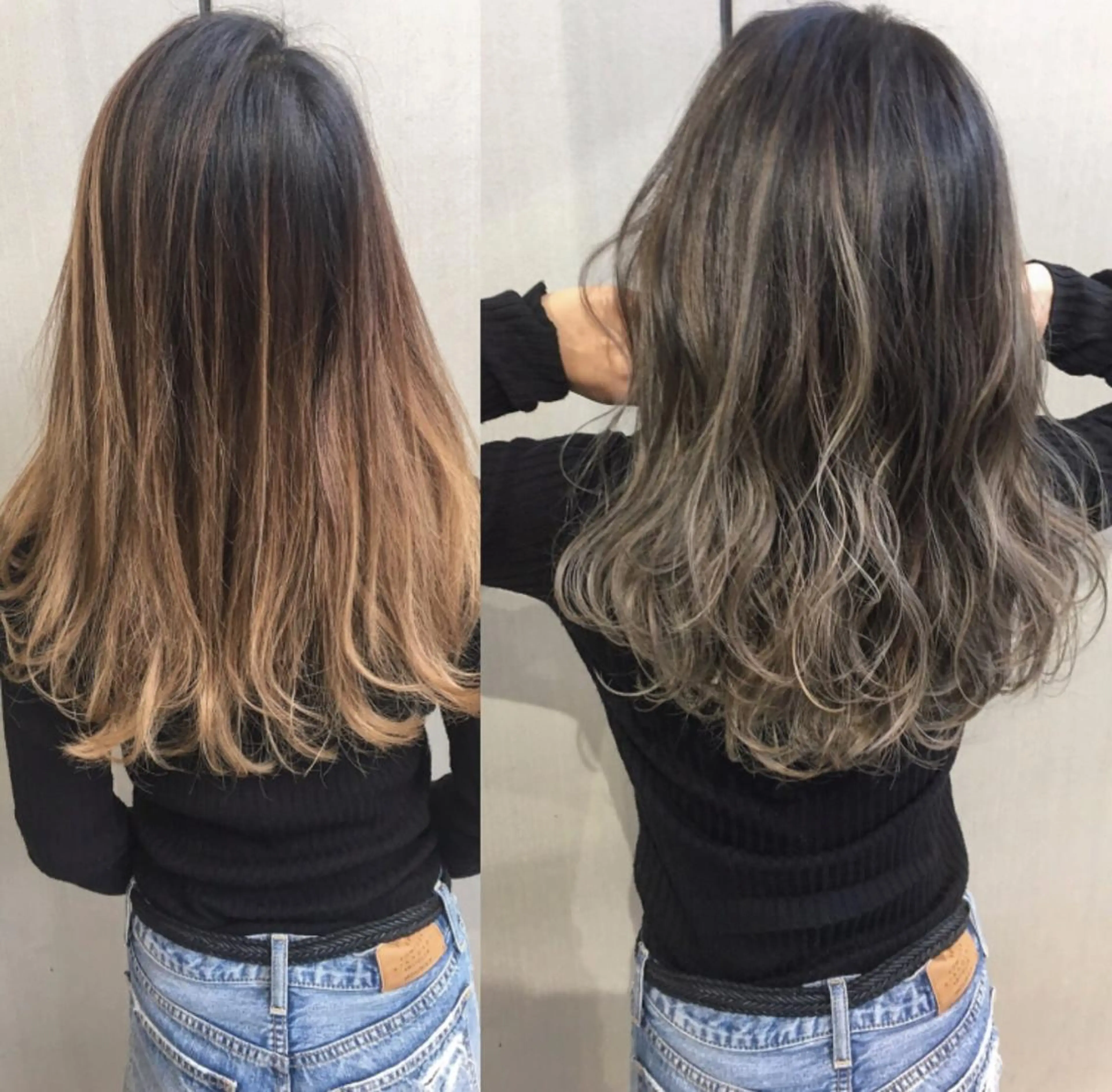 セミロング カット ヘアカラー トリートメント 🔥店長 原田🔥 Ash日野店のヘアスタイル