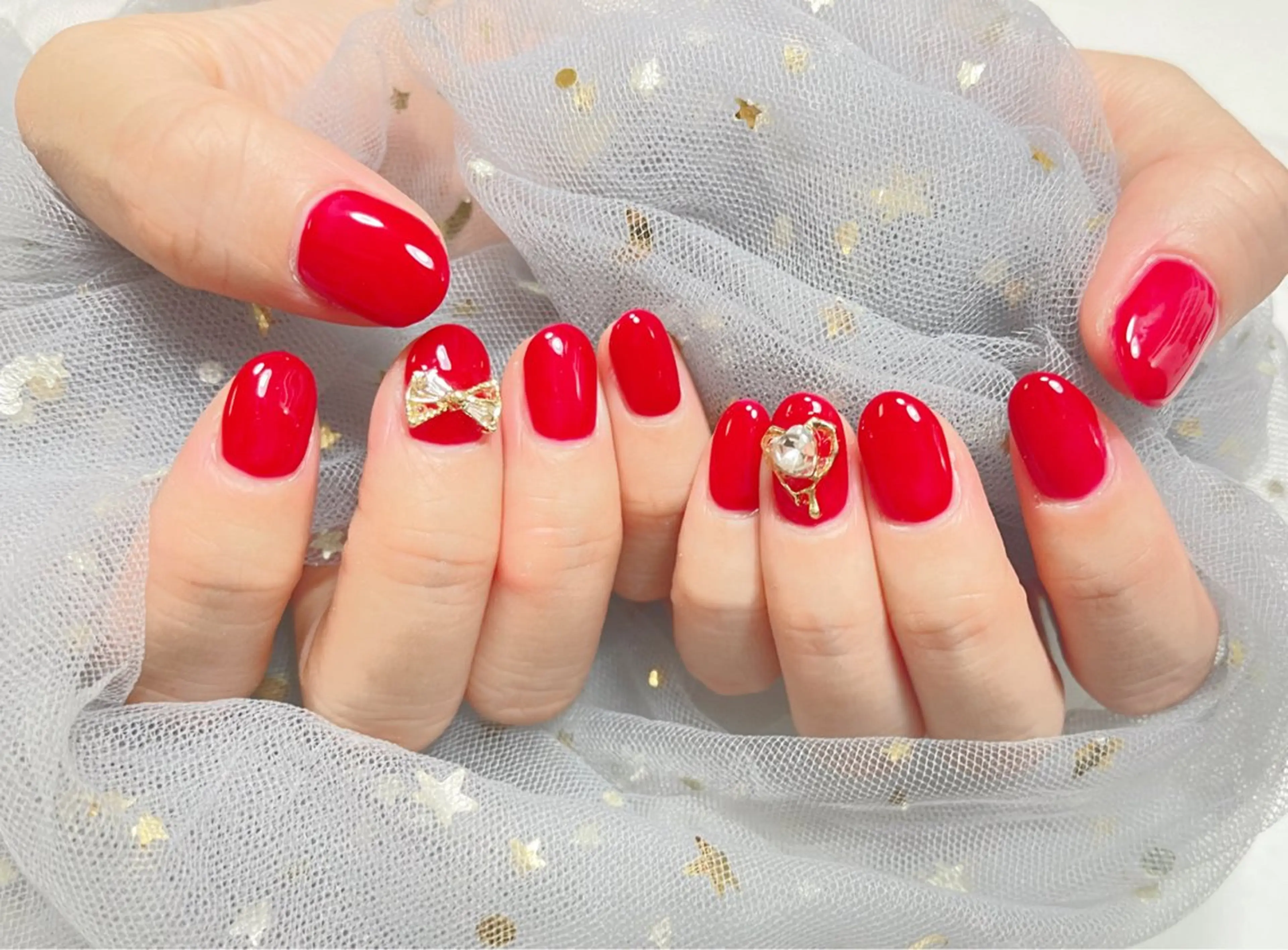 ネイル 🎀ネイルサロン エクラYUI🎀のネイルデザイン