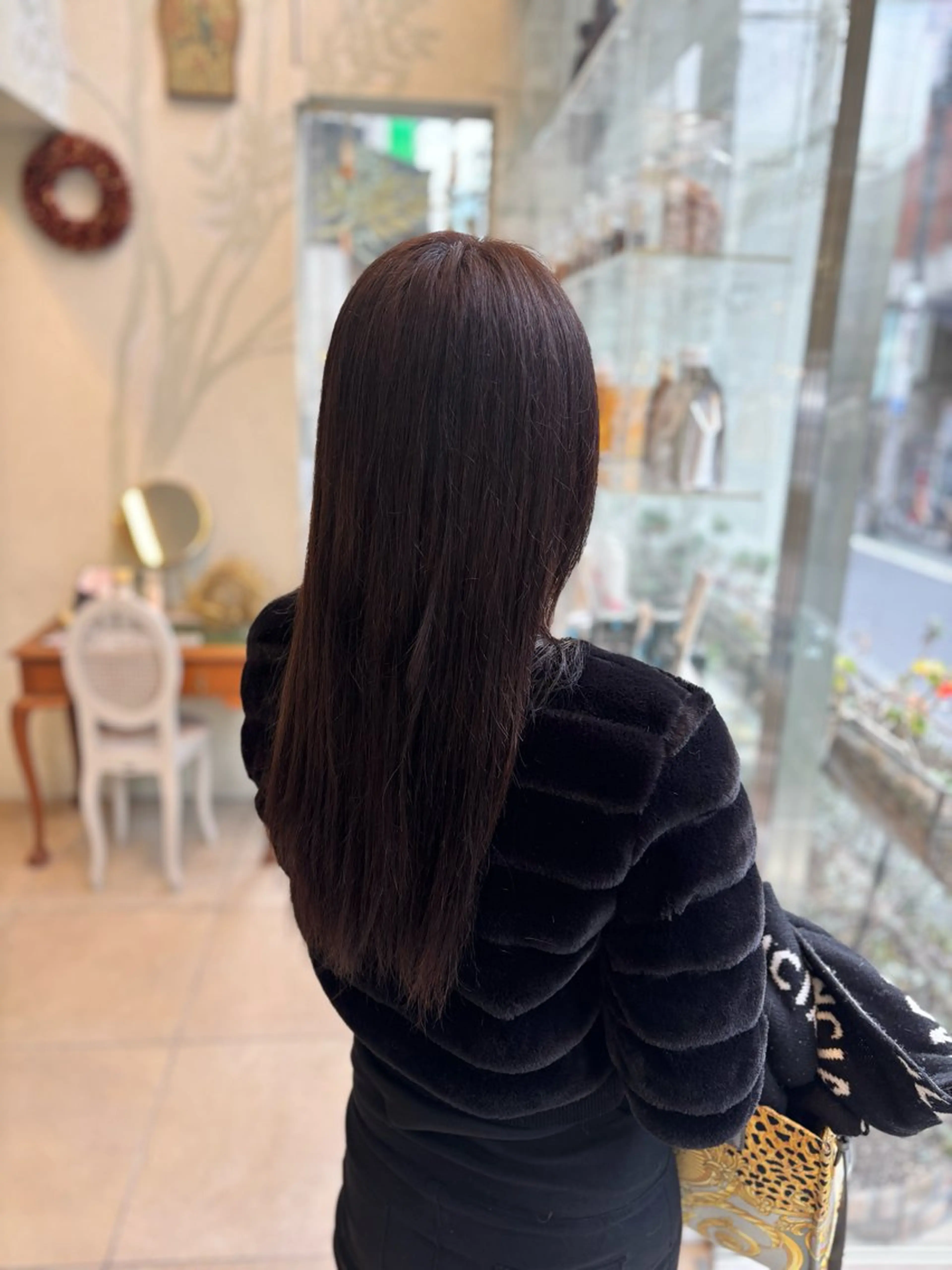 ロング ヘアカラー トリートメント みやもと　りょうま/ 透明感カラー/表参道のヘアスタイル