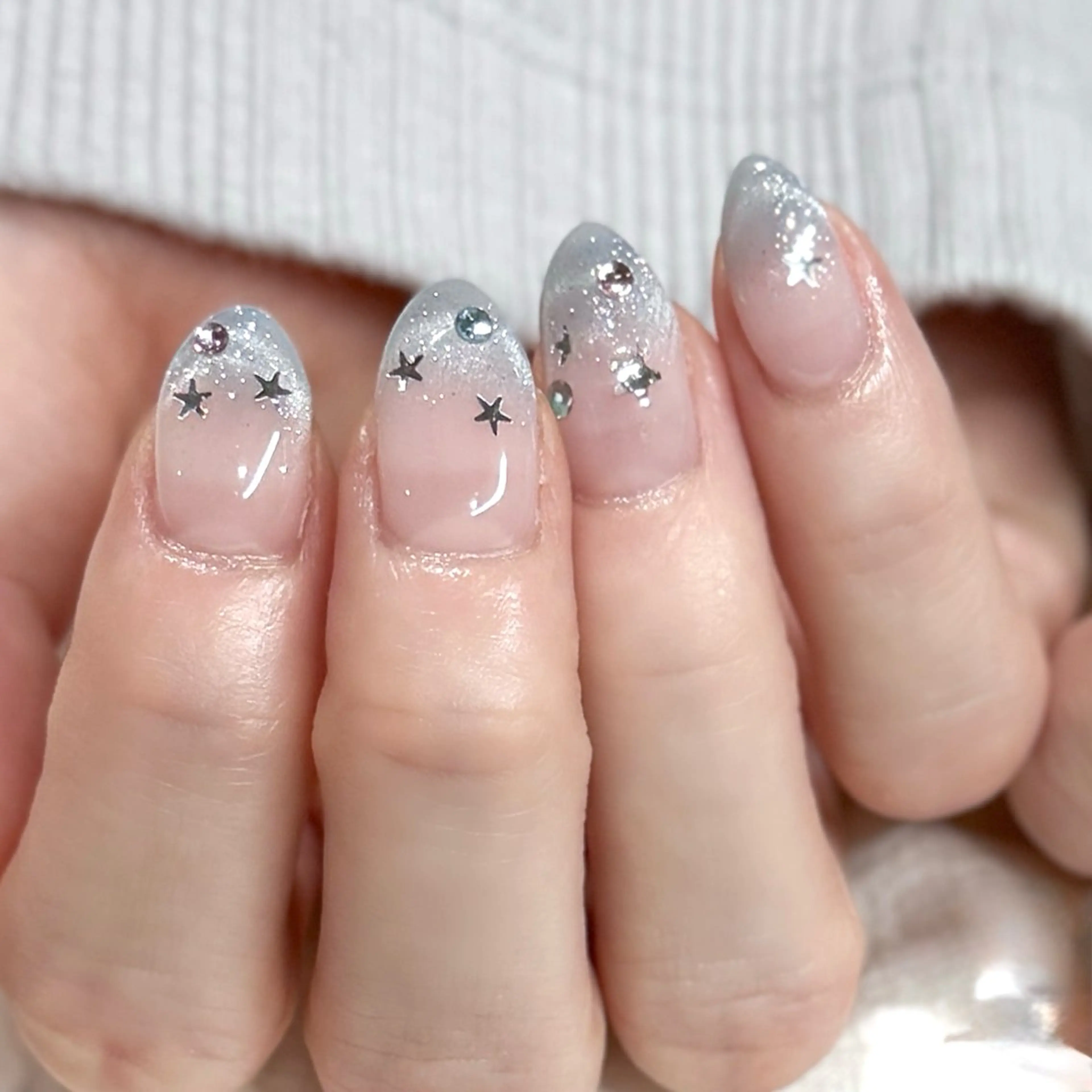 ネイル ハンドネイル 新宿代々木/キレイめ ちゅるん/miriのネイルデザイン