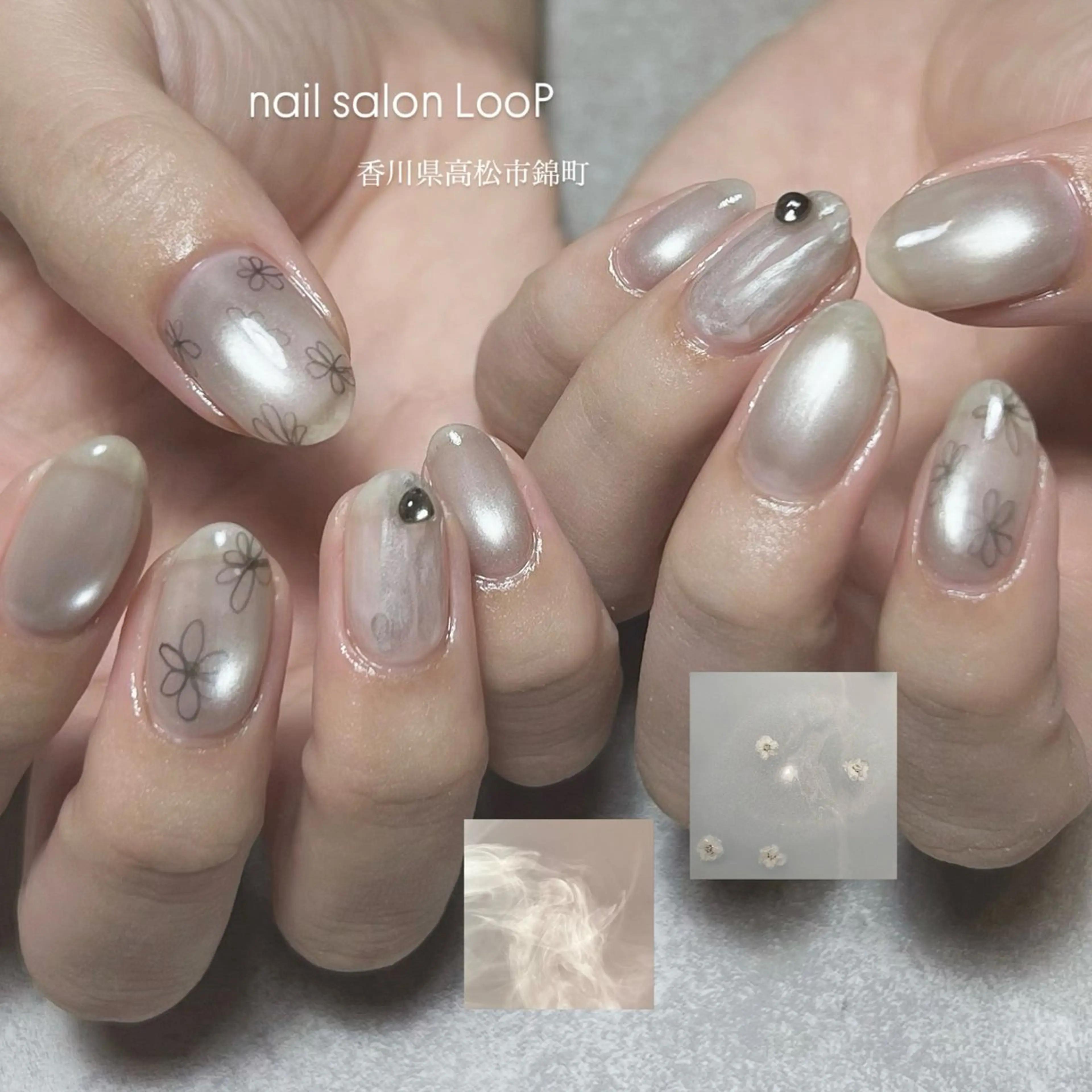 ネイル ハンドネイル LooP riho / nuanceのネイルデザイン
