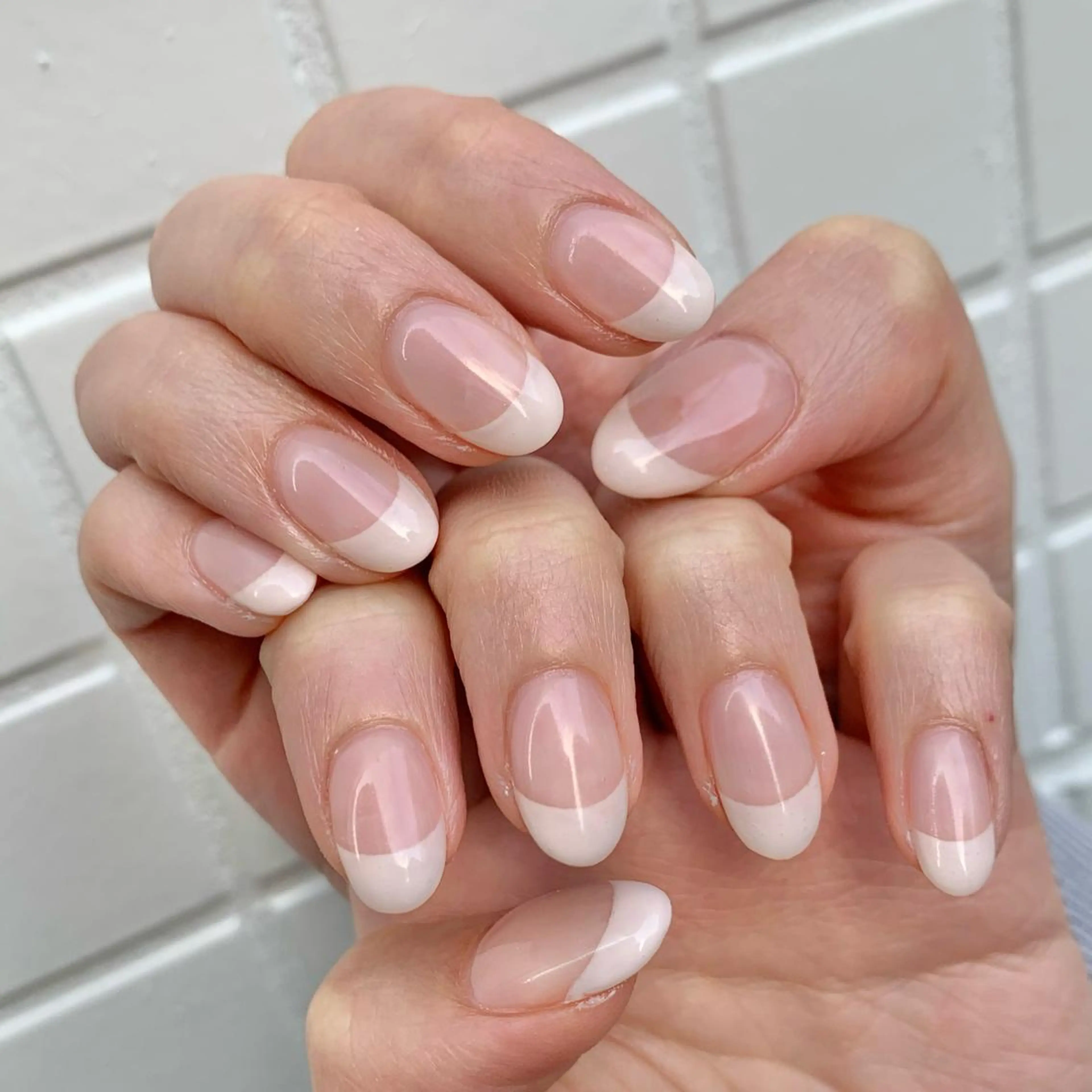 【HAND】☁️フレンチネイル🌟パラジェル/フィルイン対応の写真