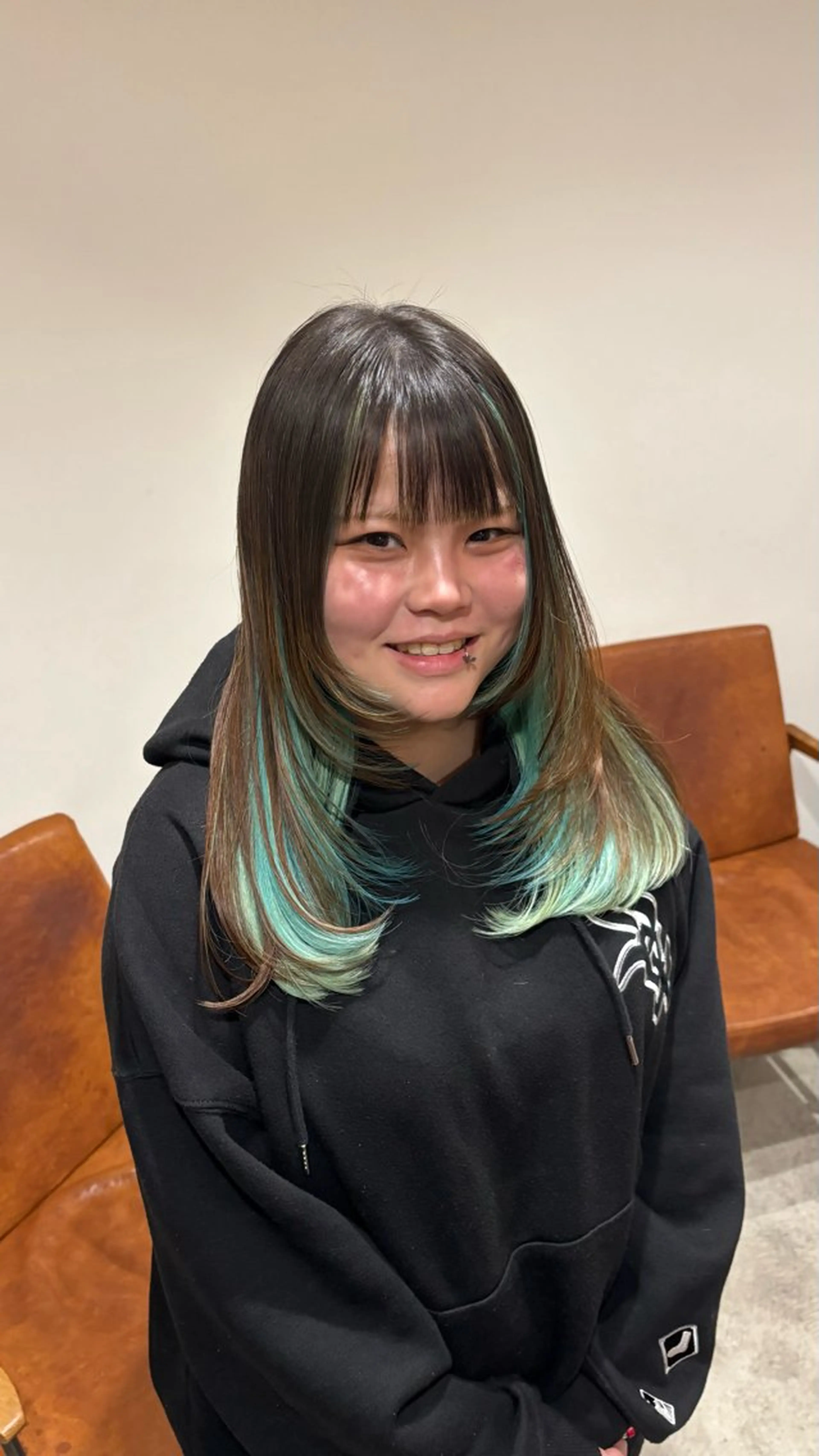 セミロング レイヤーカット カット 梅田美容室/カット /Maoのヘアスタイル