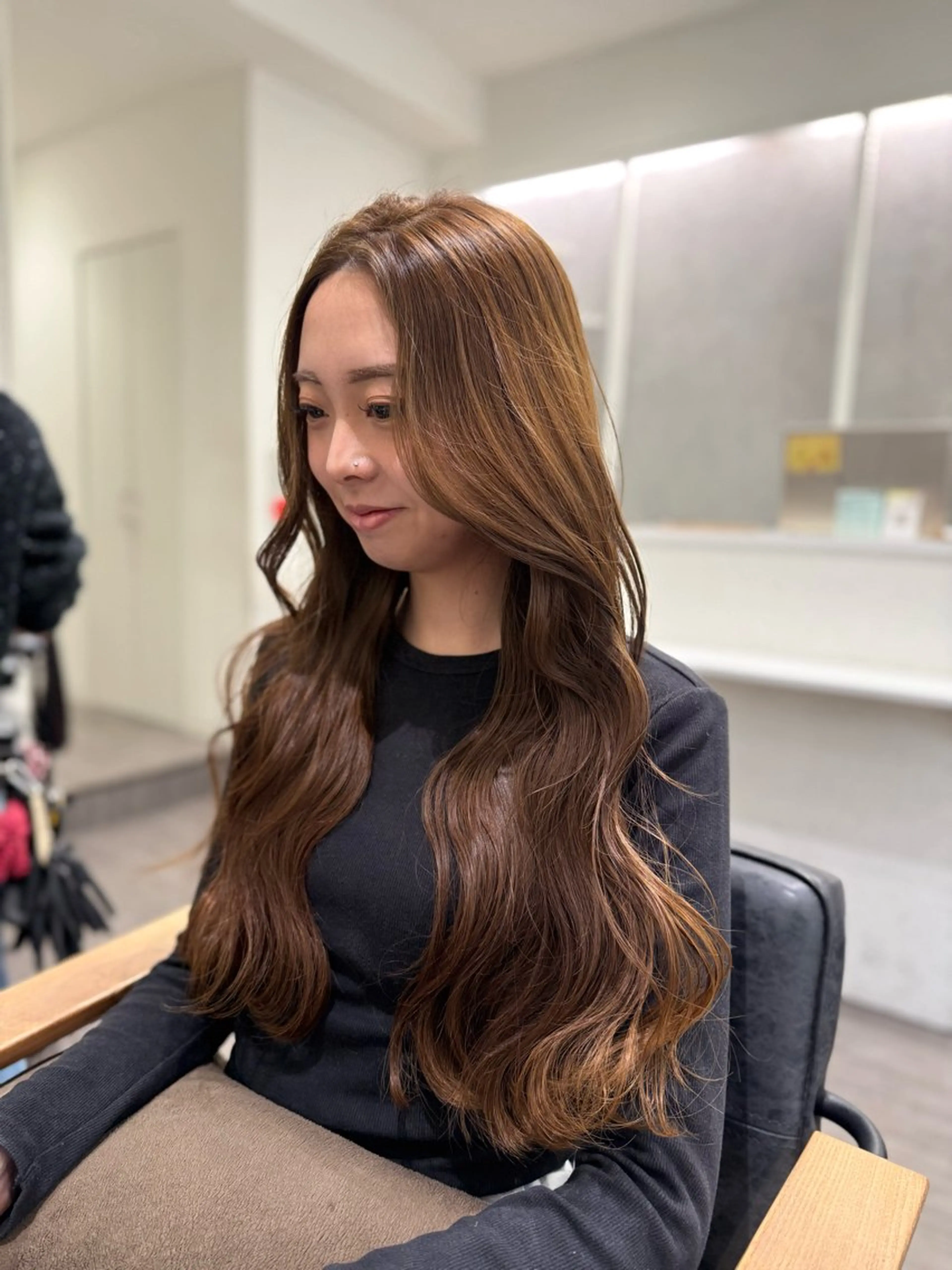 ロング カット ヘアカラー cocotte🌿 amaneのヘアスタイル