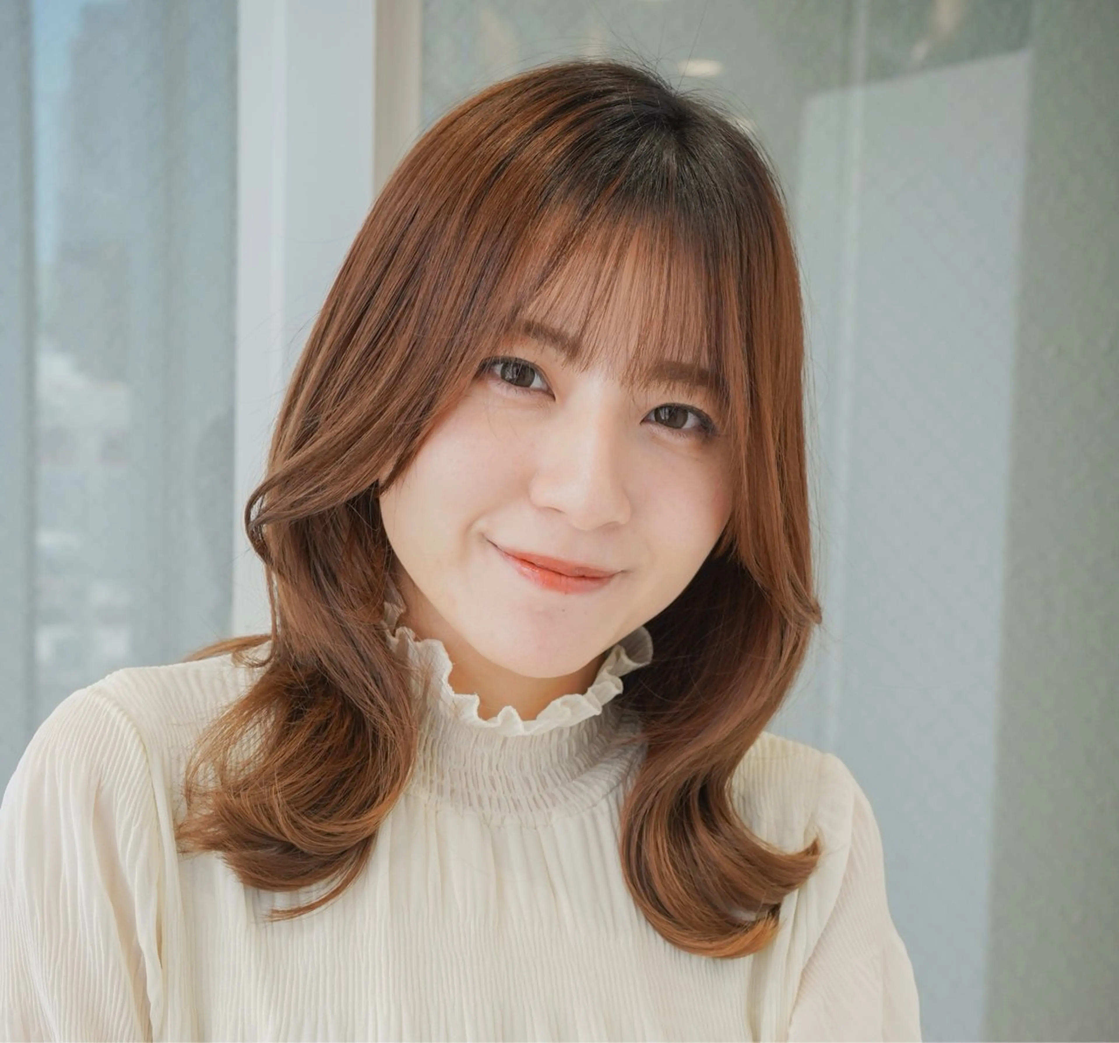 カット+カラー+✨色持ちがよくなる調合でカラーの良さを最大限活かします✨　※17時最終受付の写真