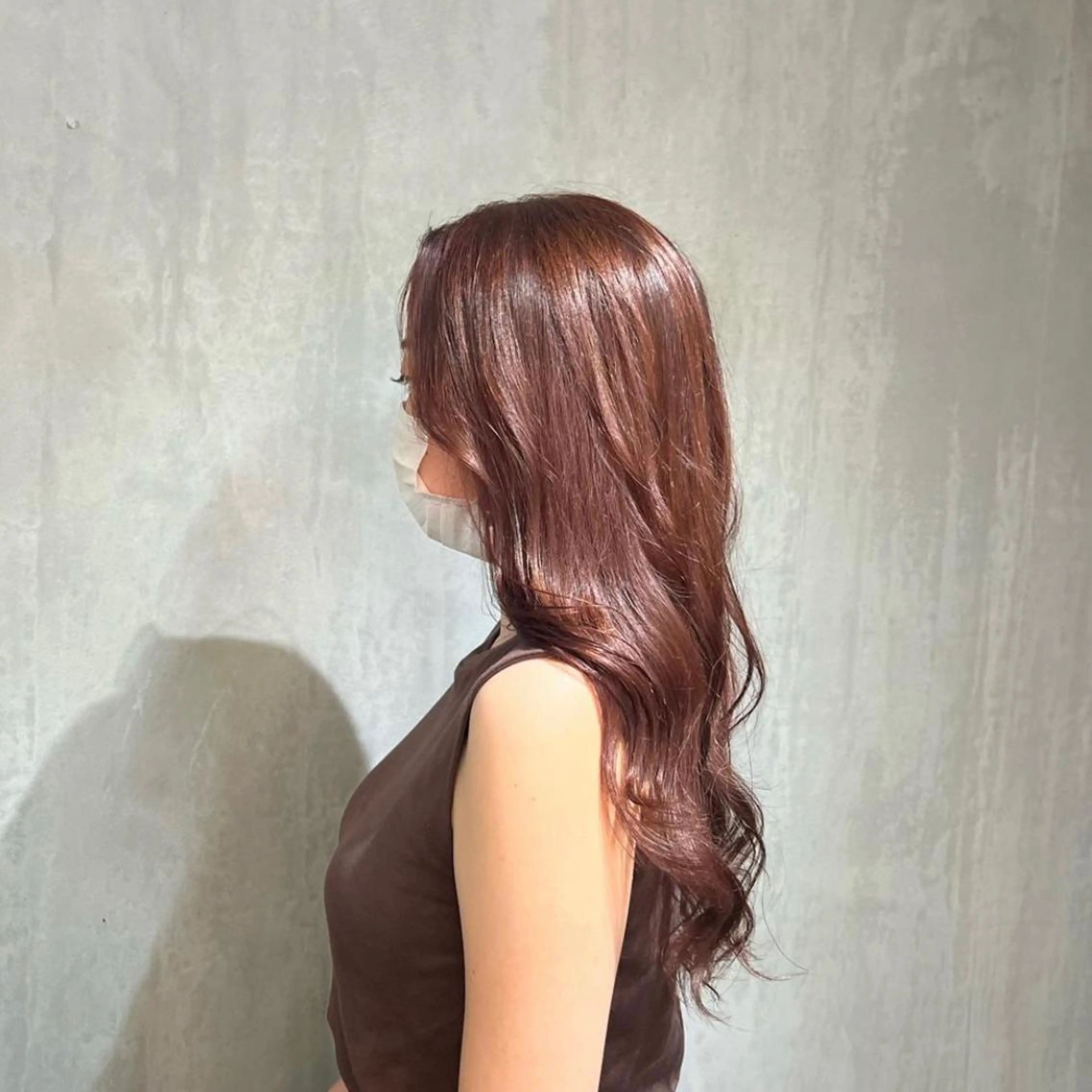 ロング カラー ヘアアレンジ ‎🤍透明感カラー︎ ‎🤍YUURI🤍のヘアスタイル