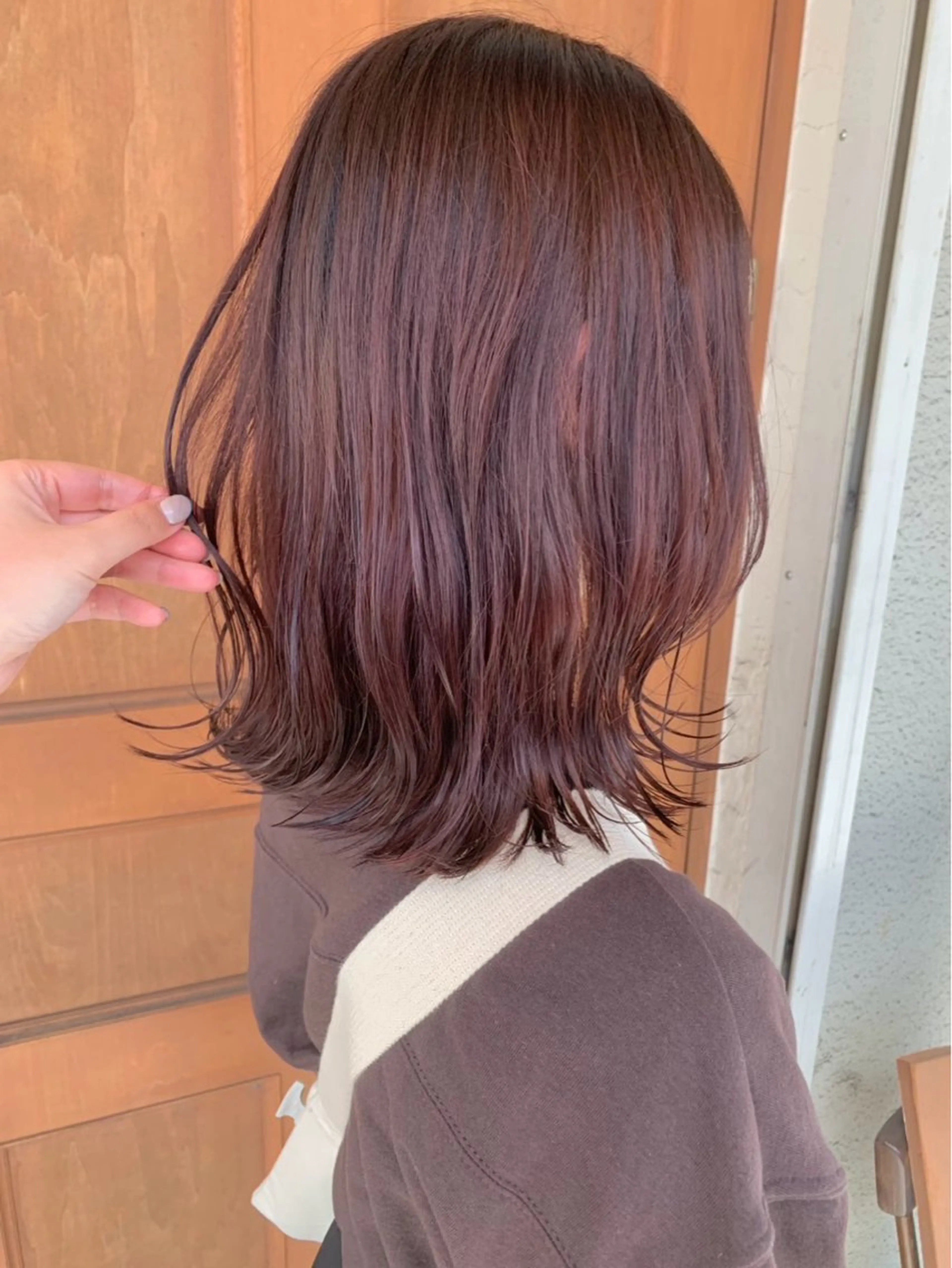 ミディアム カラー 🎀愛されモテ カラー🎀/moeのヘアスタイル