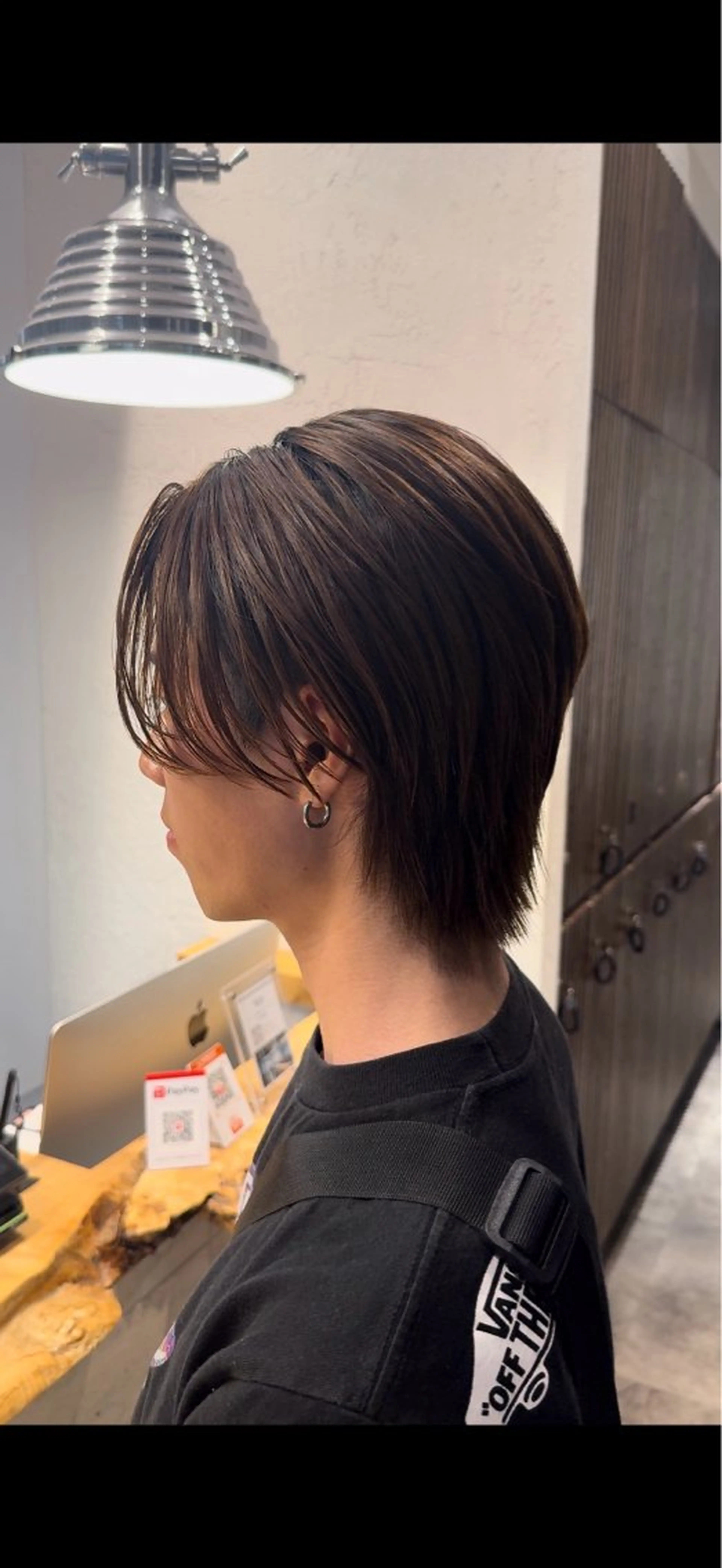 メンズ センターパート 刈り上げ 渋谷🤍レイヤー🤍 メンズ🤍ソラミのヘアスタイル