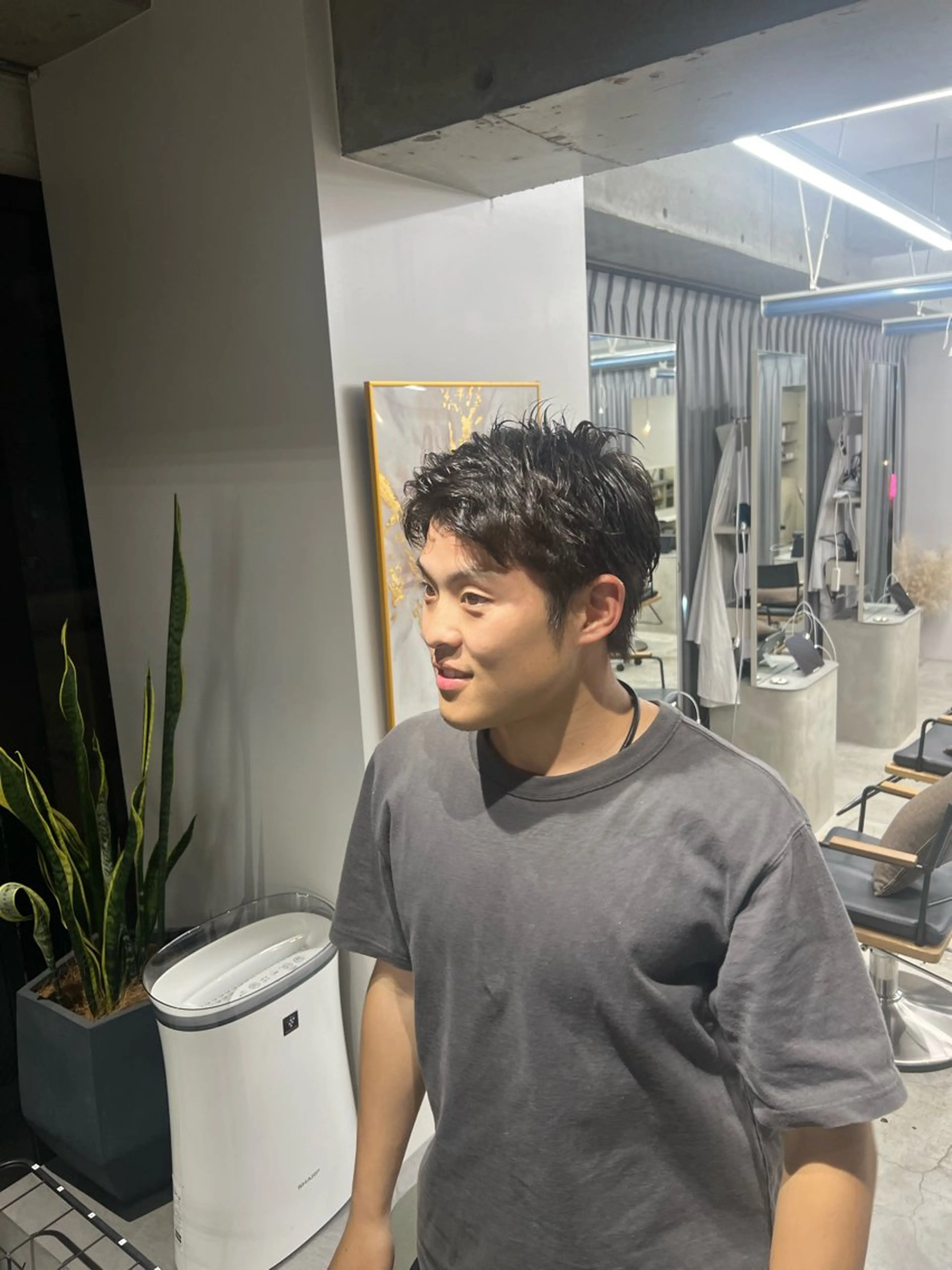 メンズカットの写真