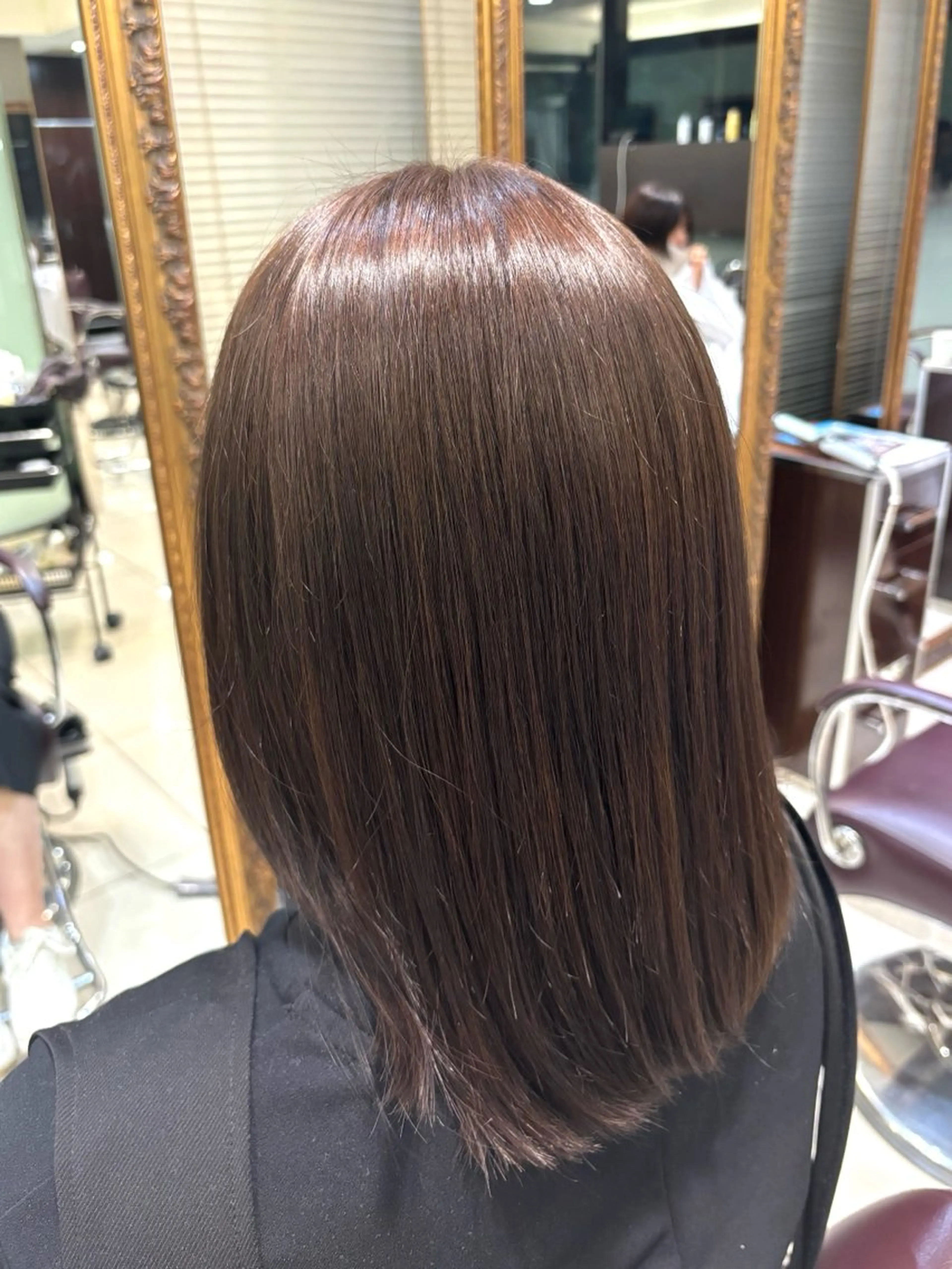 ミディアム カラー 冨田 康太のヘアスタイル