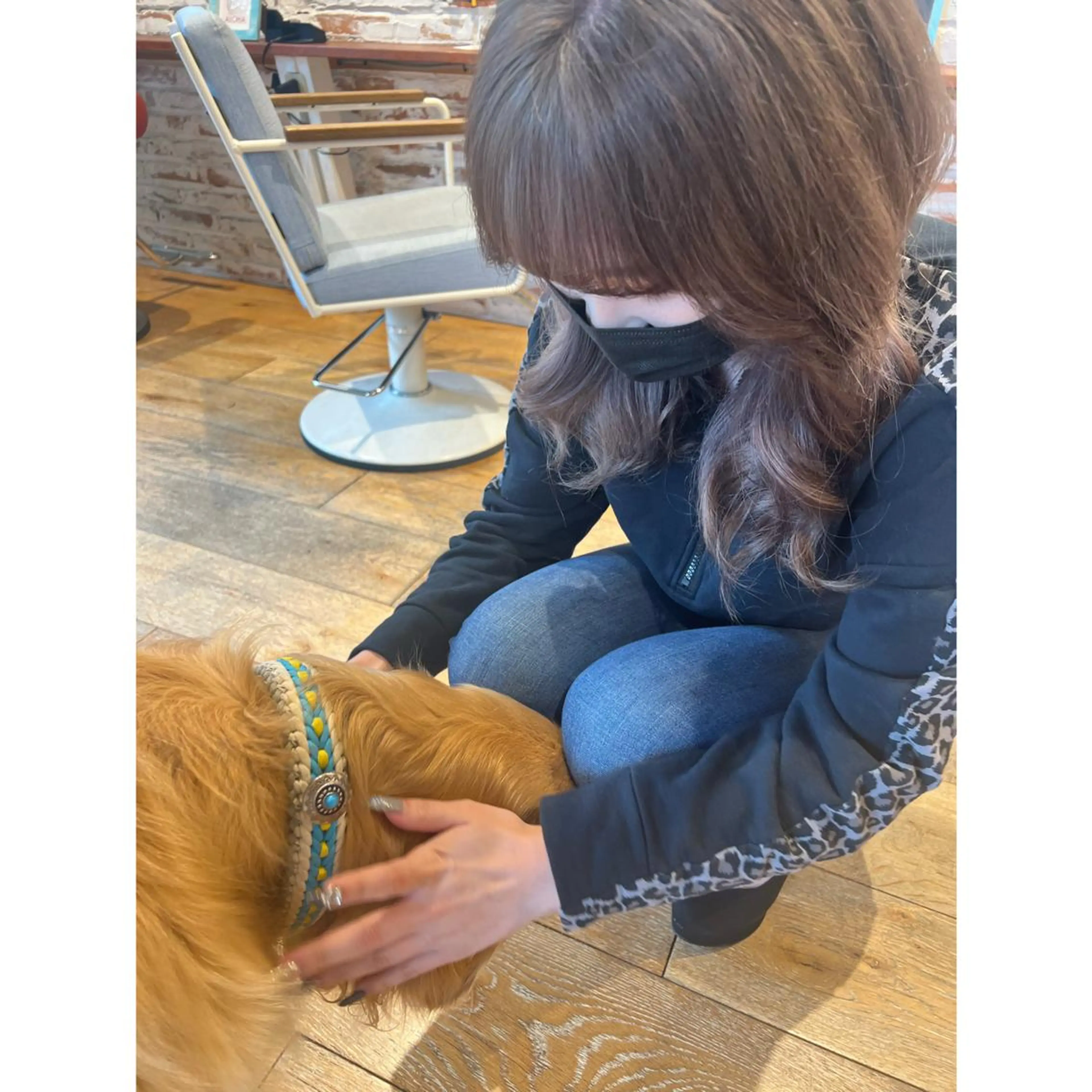 ロング ヘアカラー トリートメント ハイトーン/ ダブルカラー/透明感のヘアスタイル