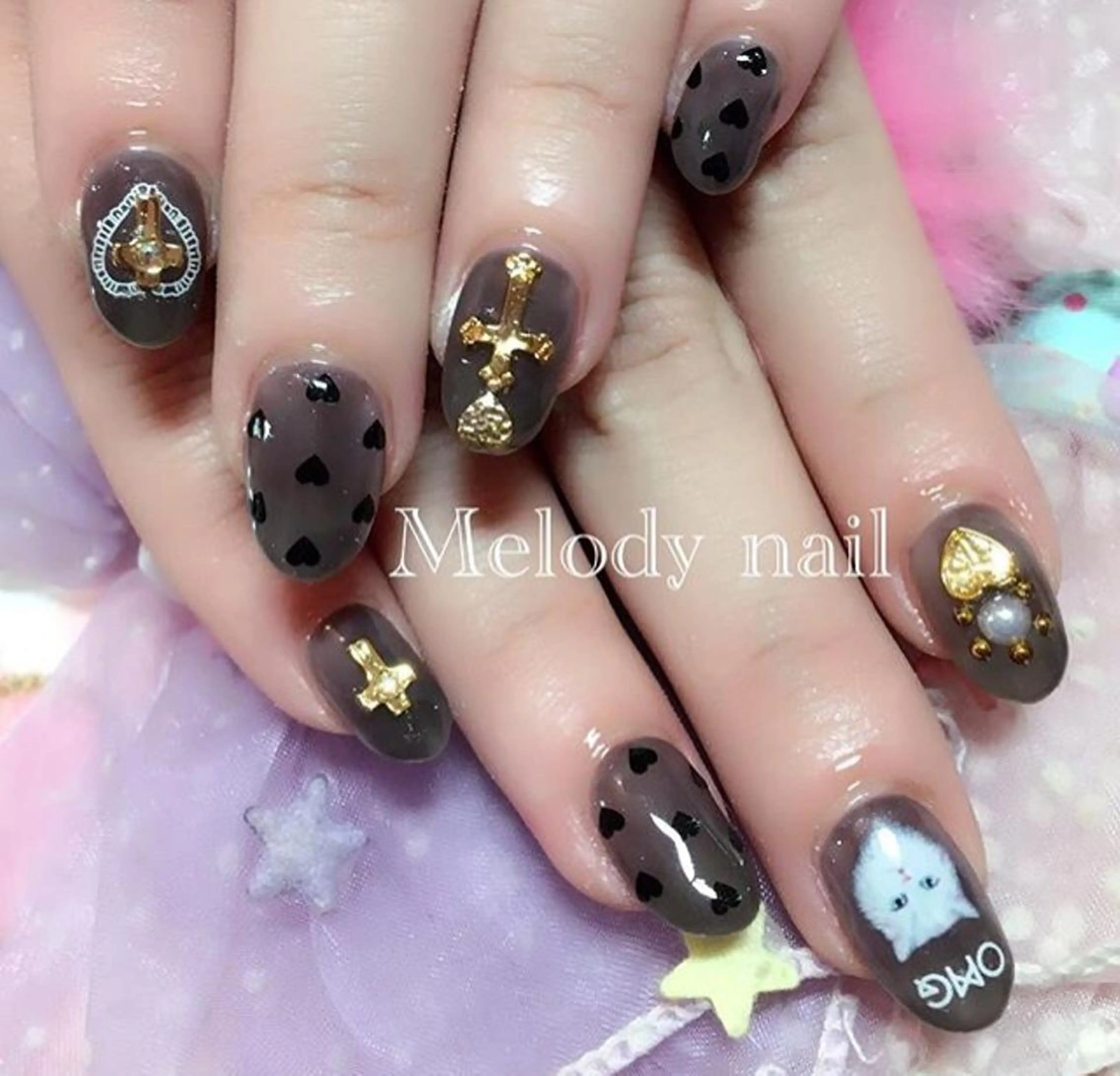 ネイル スカルプネイル Melody nailのネイルデザイン
