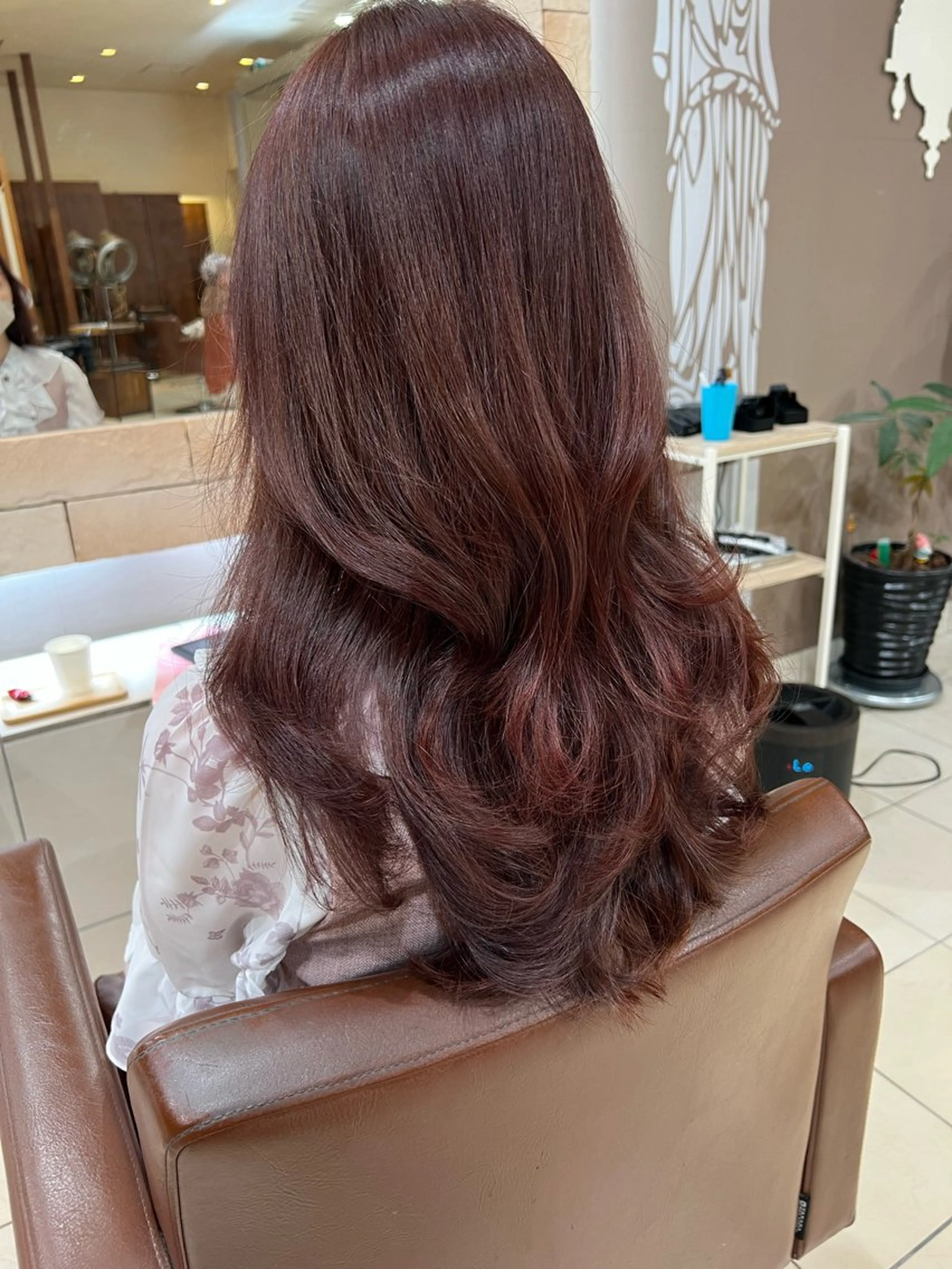 セミロング レイヤーカット 川崎レイヤーカット /江口真正のヘアスタイル