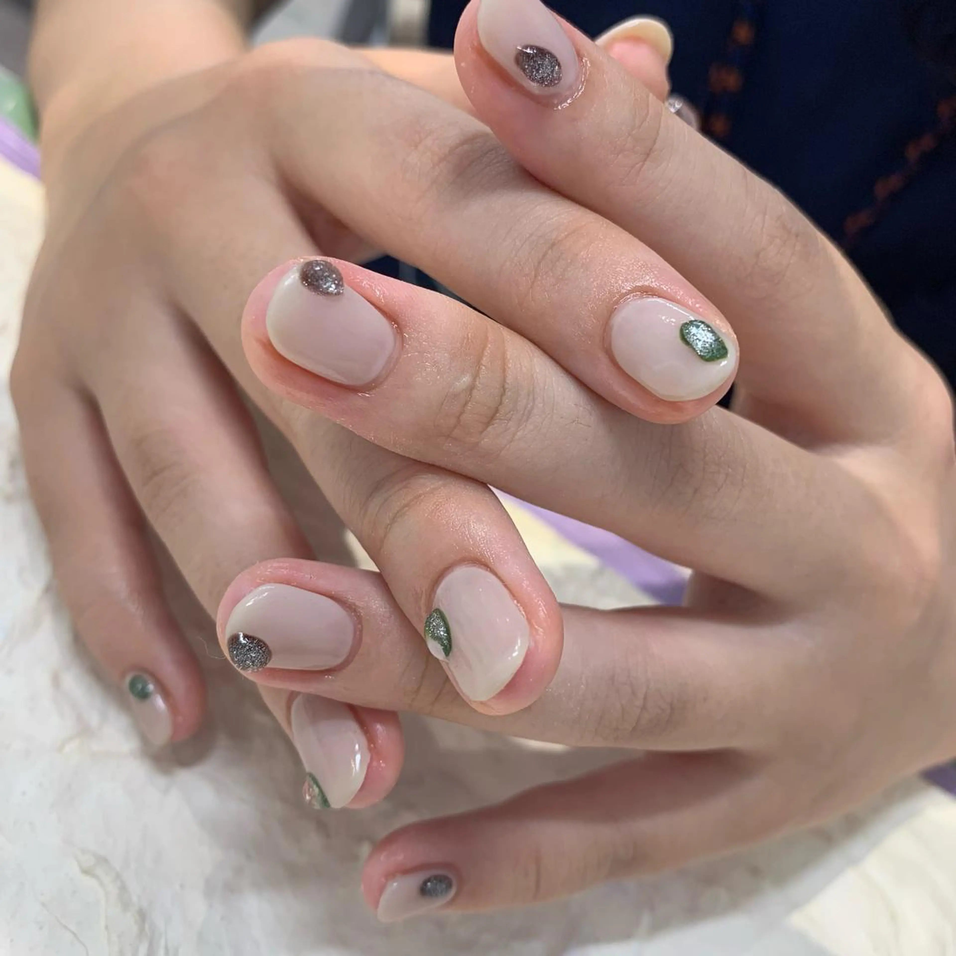 ネイル ぷっくりネイル マキノ ユイのネイルデザイン