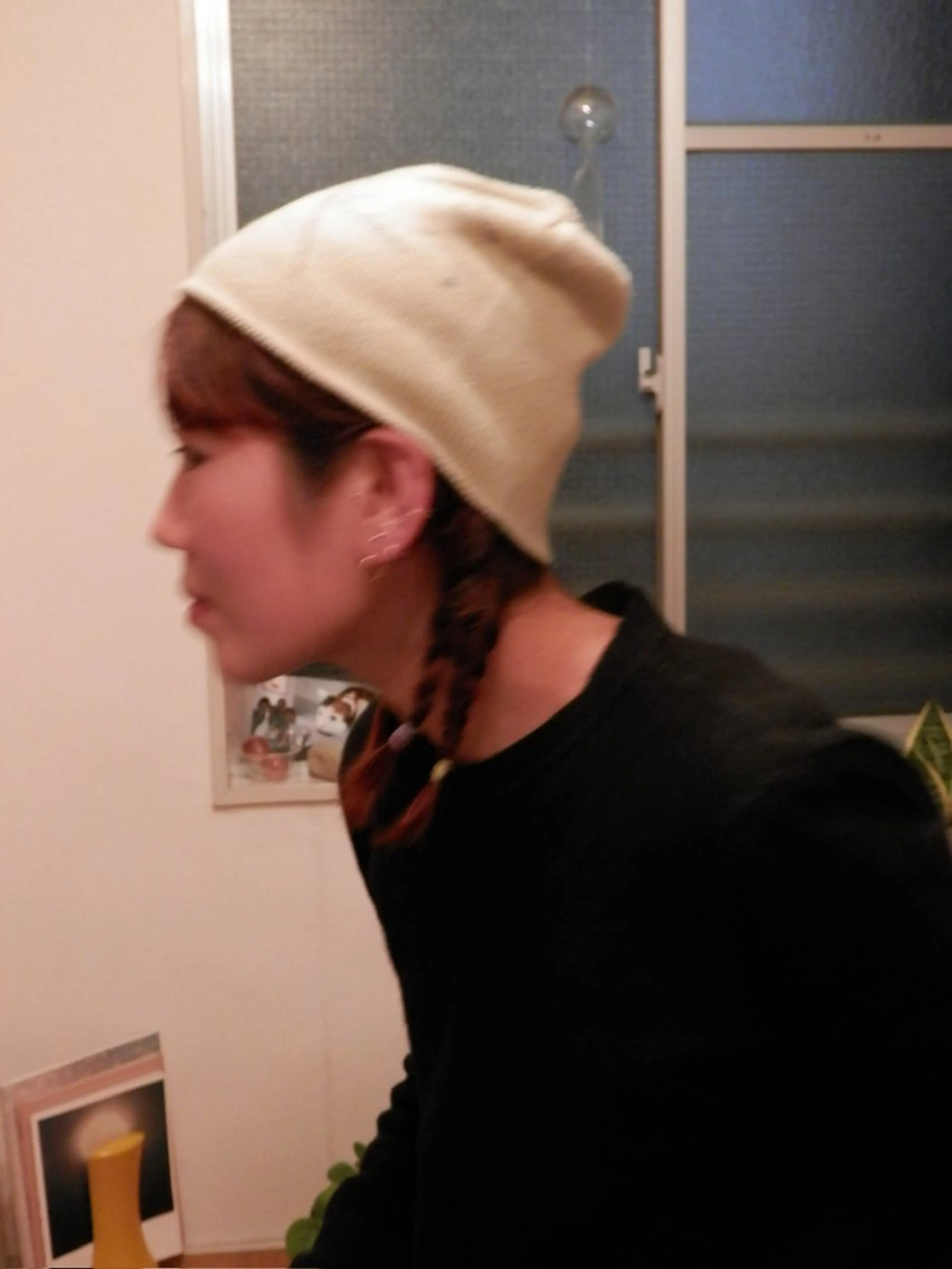 セミロング カラー 岡田 祐樹のヘアスタイル