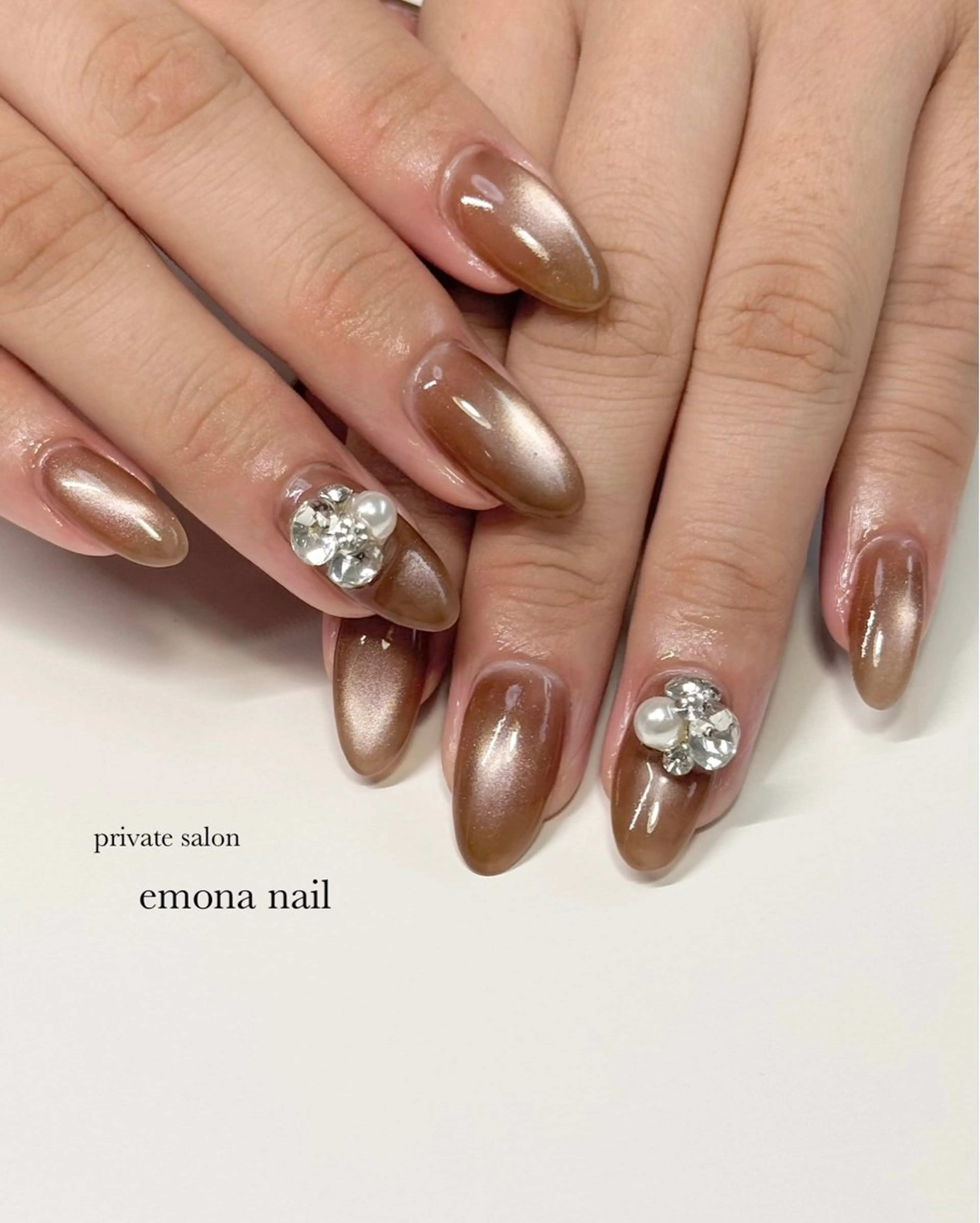 ネイル アートネイル ハンドネイル emona nailのネイルデザイン