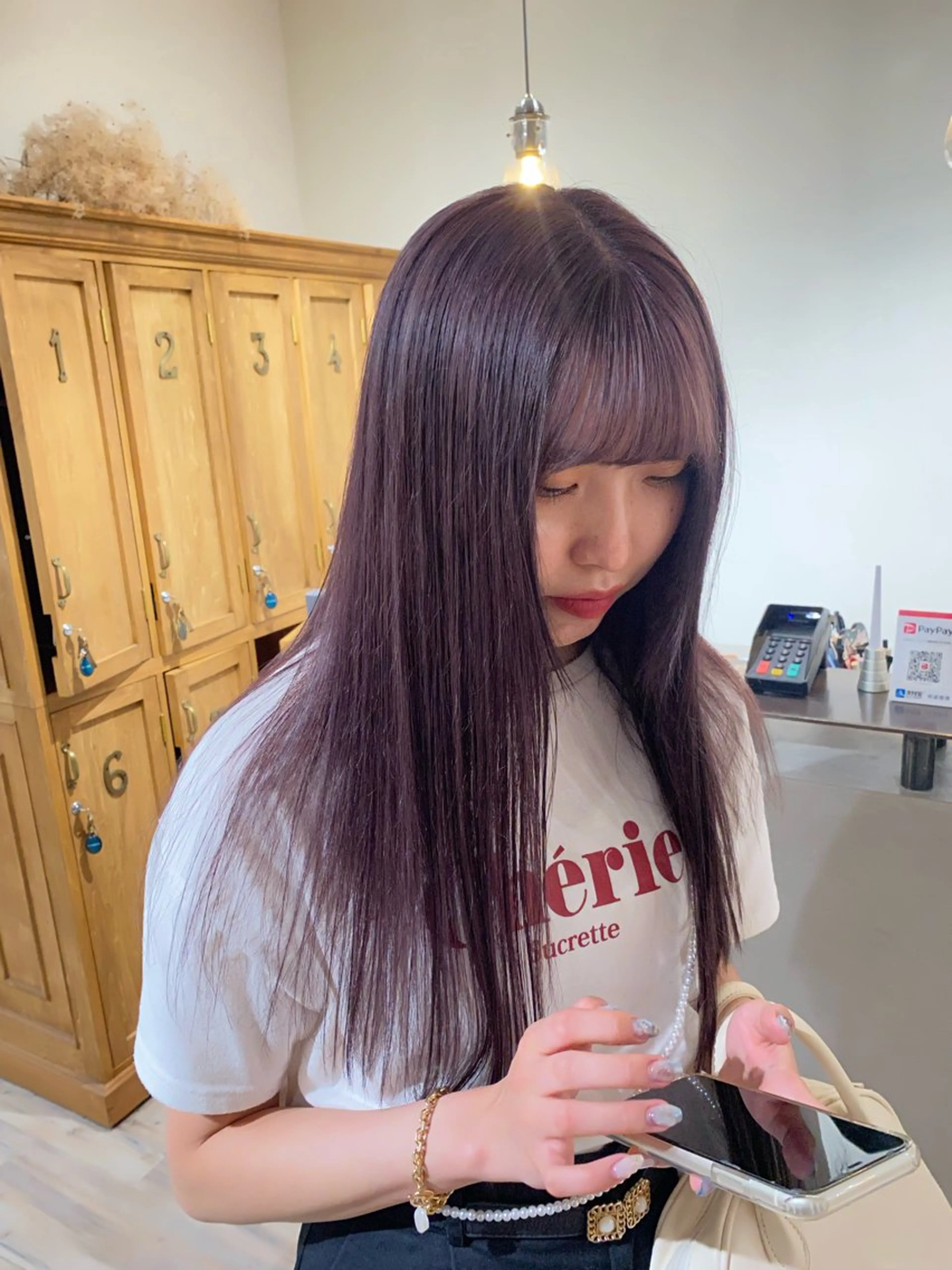ロング ヘアカラー 美髪矯正/髪質改善 🫧山﨑　真歩🫧のヘアスタイル