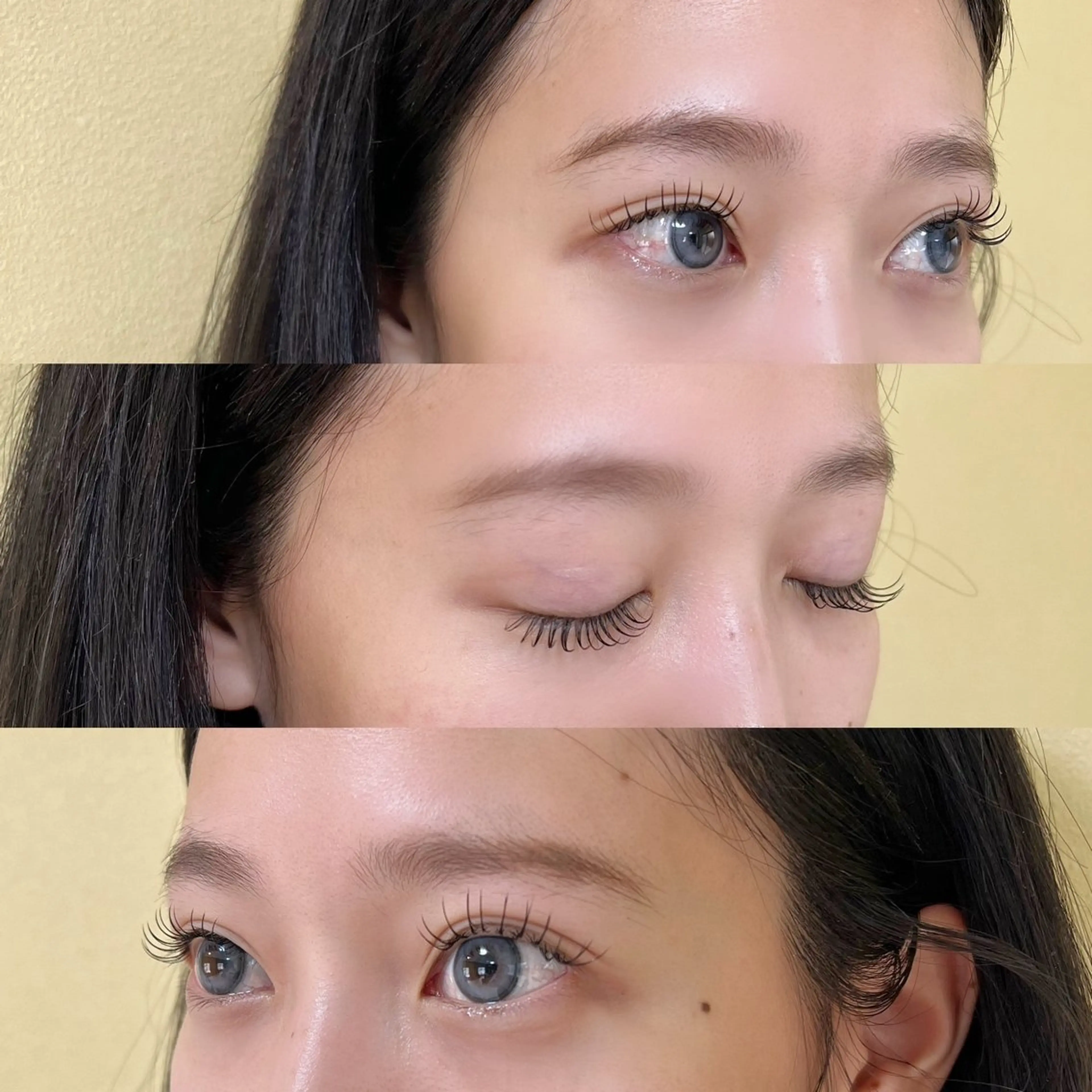 マツエク・マツパ 束感まつ毛 フラットラッシュ マツエク eyelash salon LiFUのマツエク・マツパデザイン