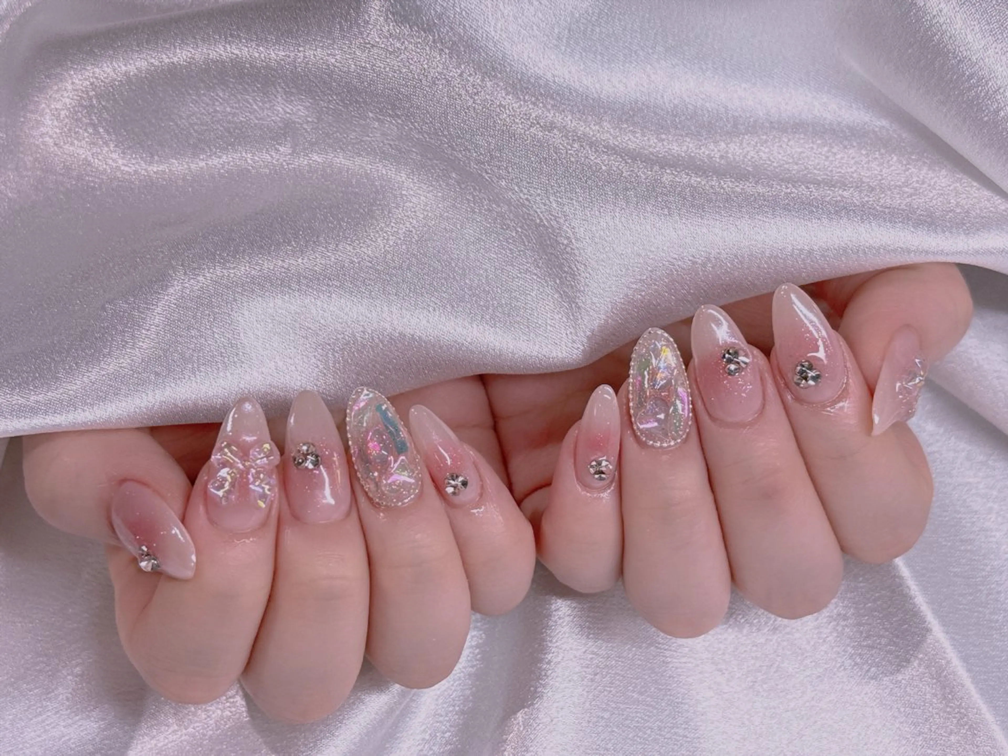 ネイル ハンドネイル 長さだし専門店 M2　rikaのネイルデザイン