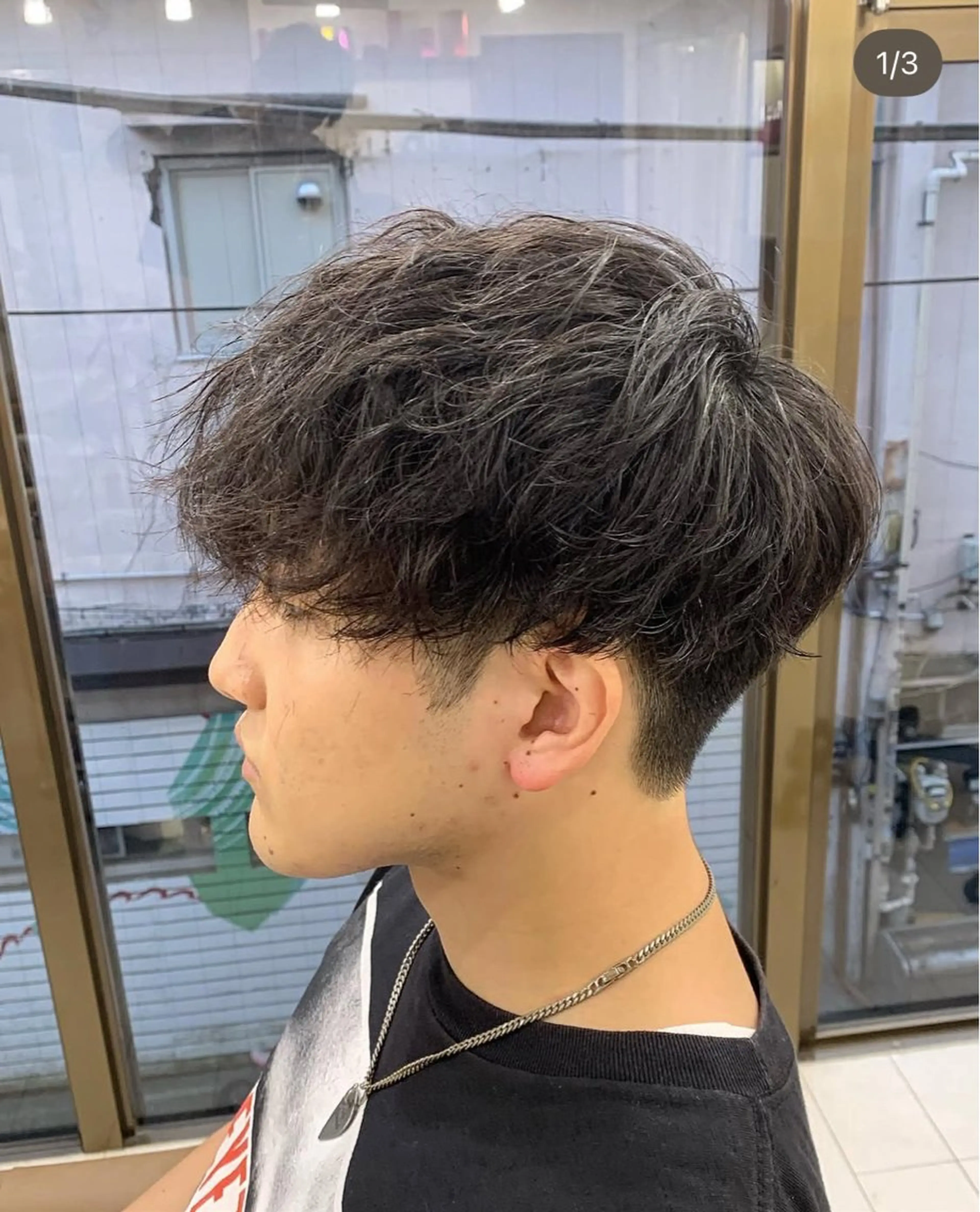 ショート パーマ メンズ キマるメンズパーマ クメユウキのヘアスタイル
