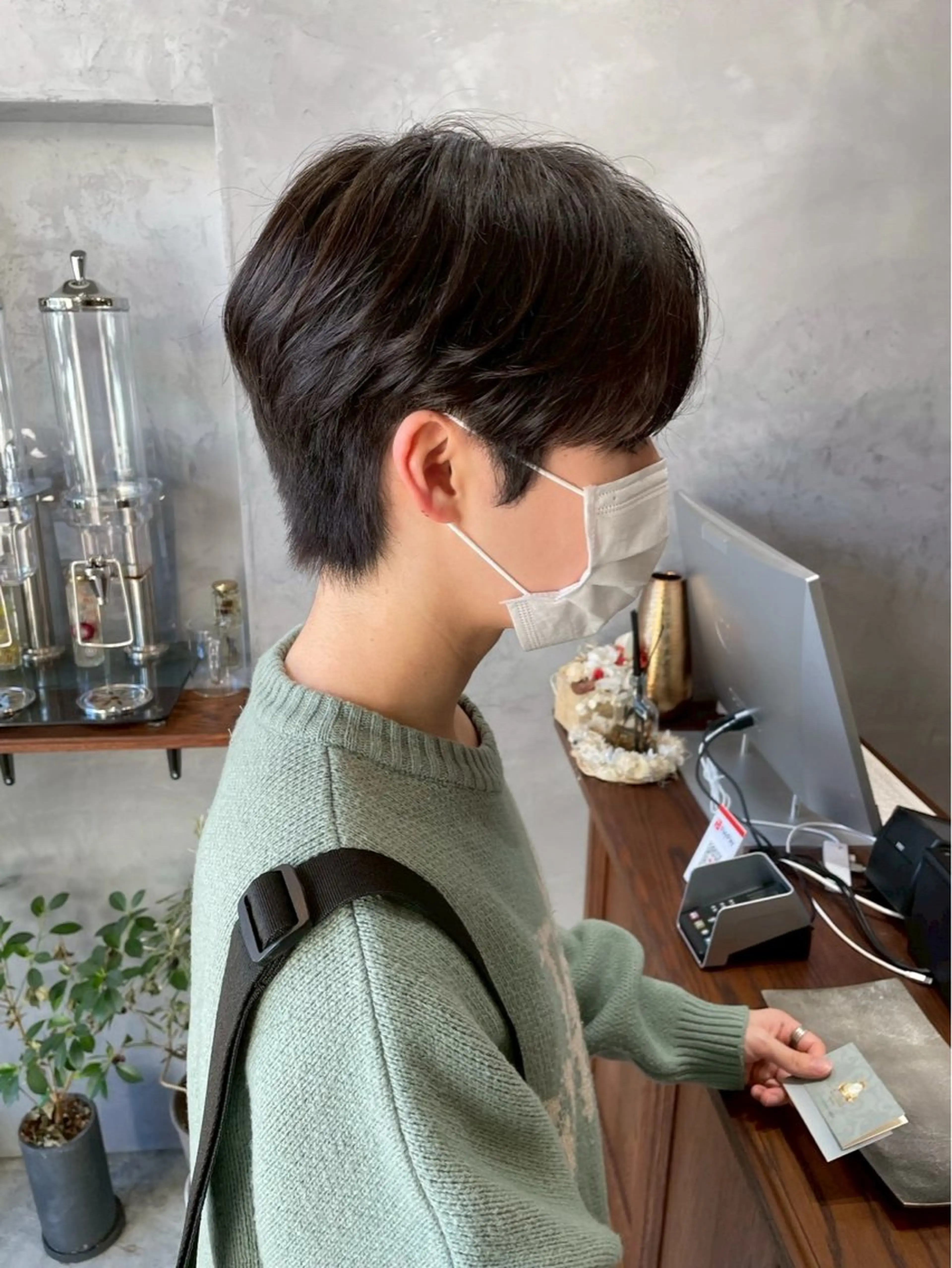 ショート メンズ カット 小野 竜聖のヘアスタイル