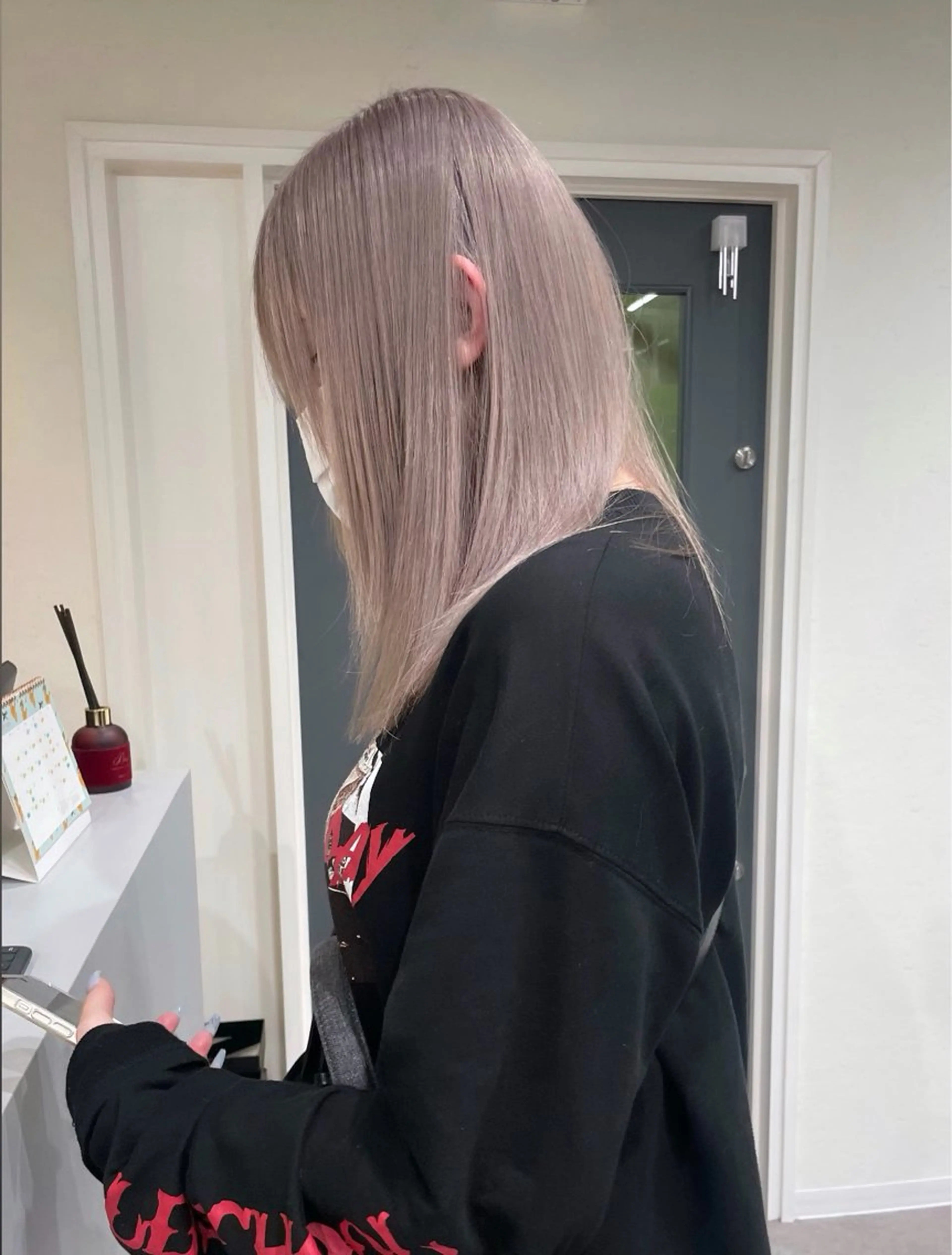 カラー 富永 翔伍のヘアスタイル