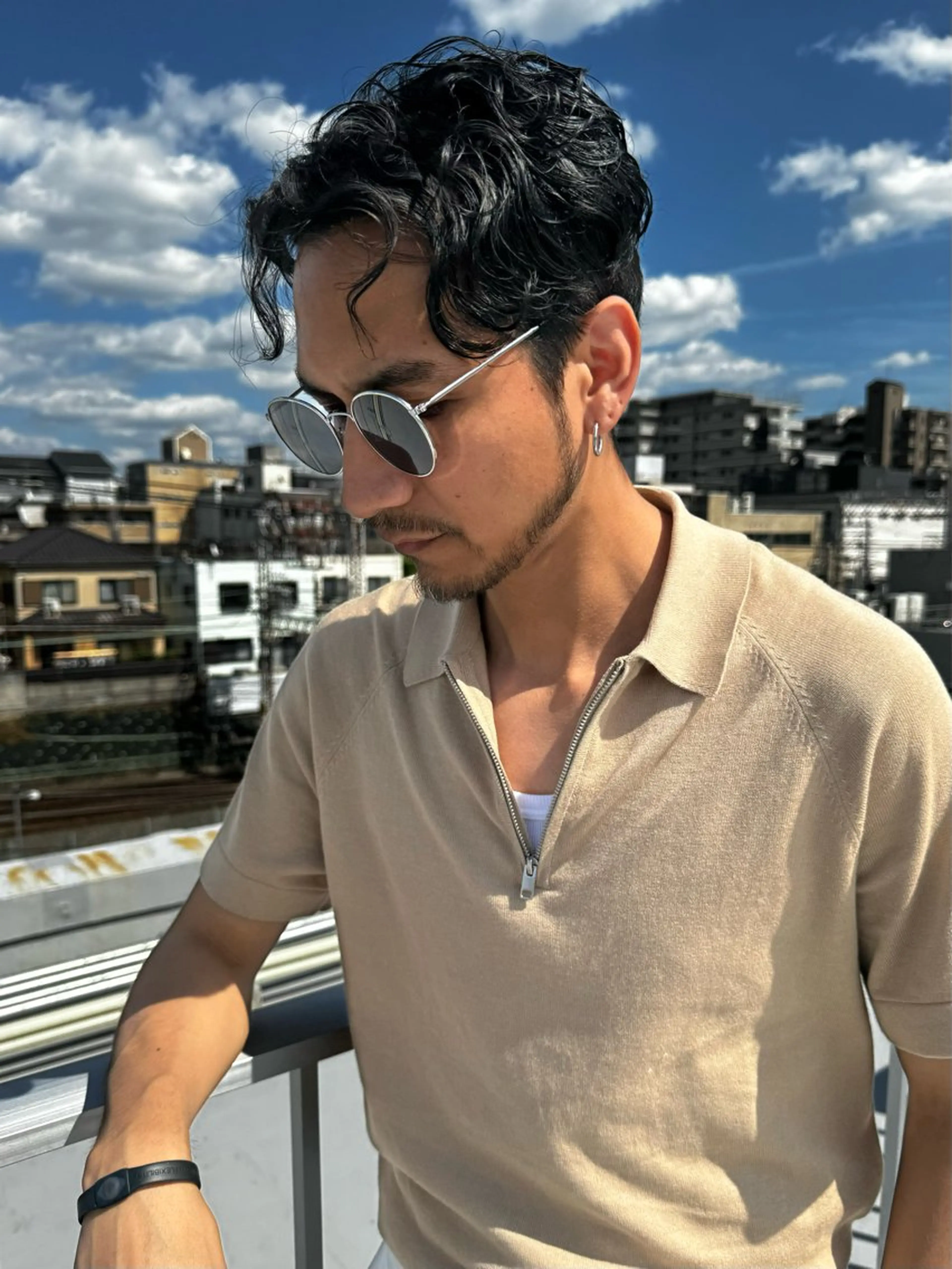 メンズ メンズ/メンズパーマ 服部太地のヘアスタイル