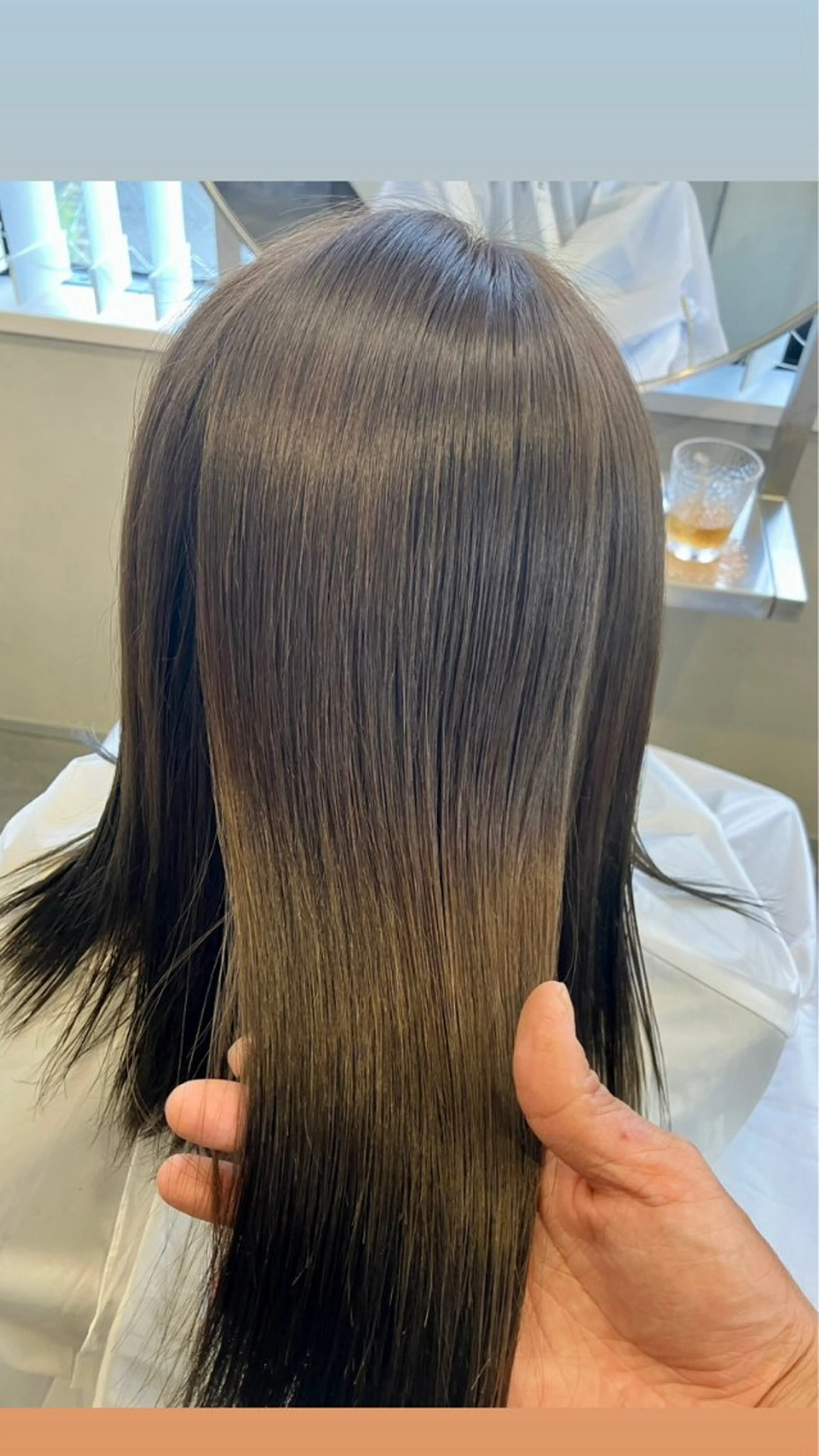ミディアム カラー カット ヘアカラー 透明感カラー/ 髪質改善町田佑人のヘアスタイル