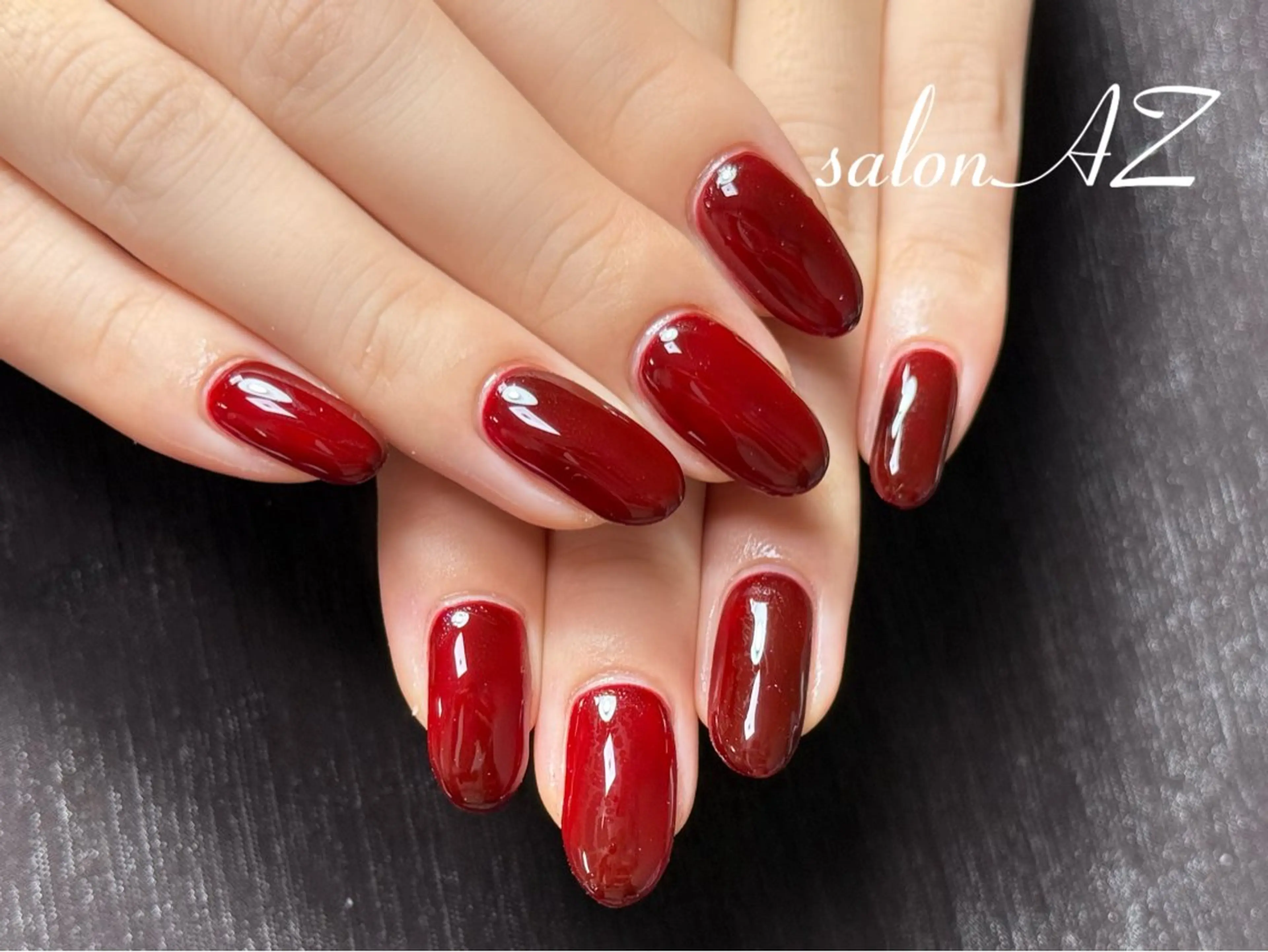 ネイル アートネイル 長さ出し フットネイル フレンチネイル ジェルネイル ハンドネイル salon AZ NANAのネイルデザイン