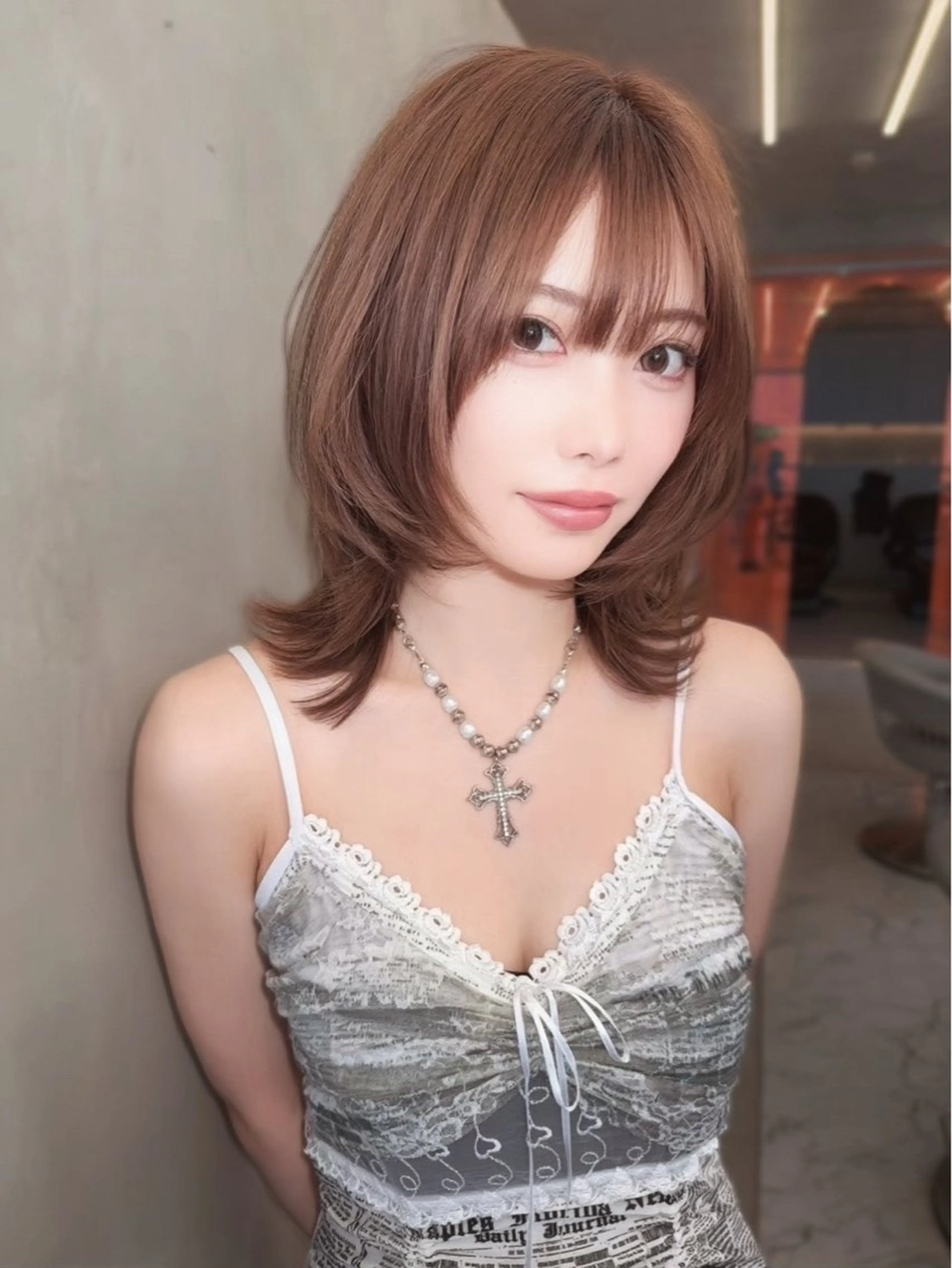 カラー モデル募集中🎀 透明感カラー/ひなたのヘアスタイル