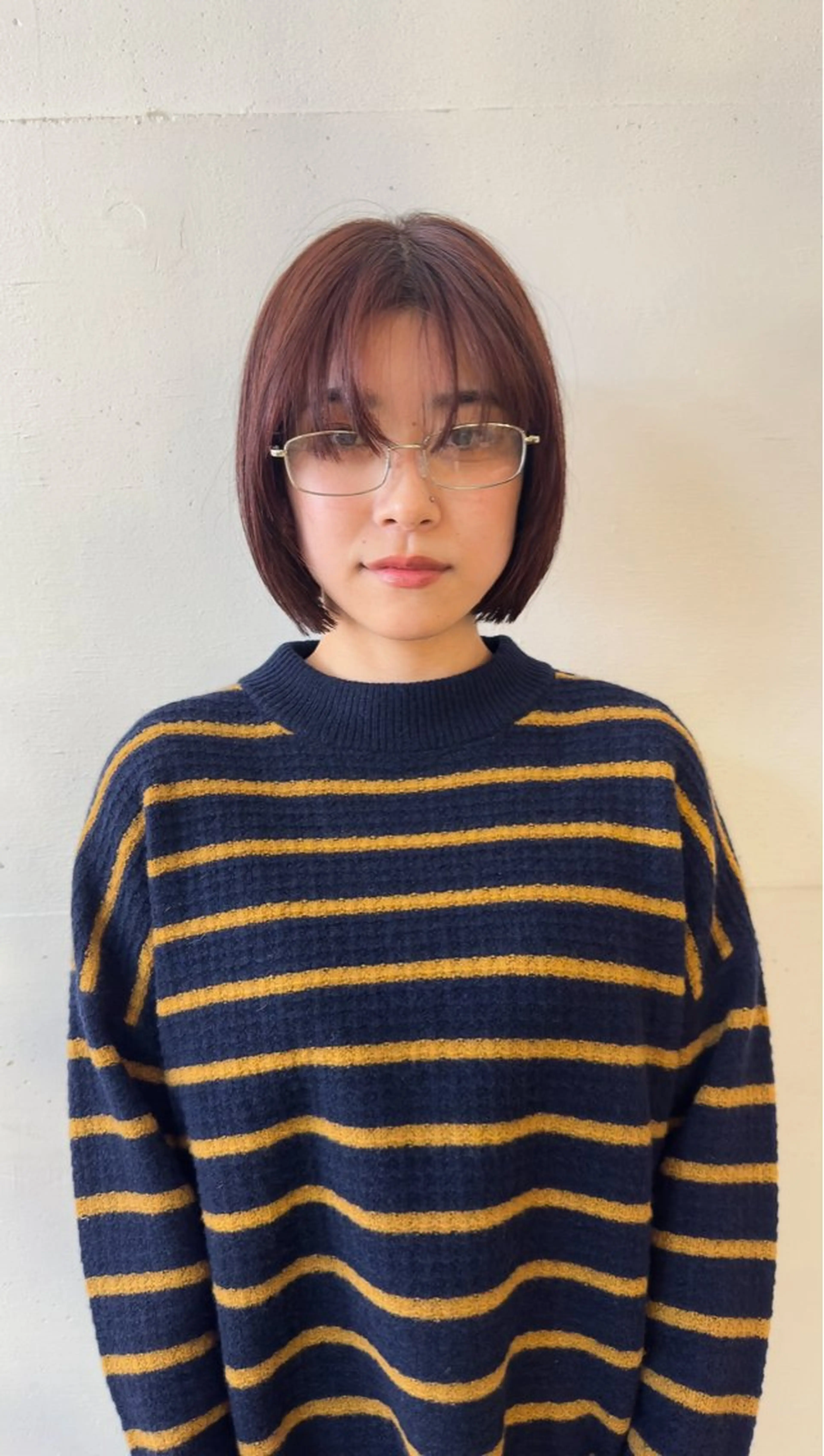 ショート ボブ RikO *. レイヤー/パーマのヘアスタイル