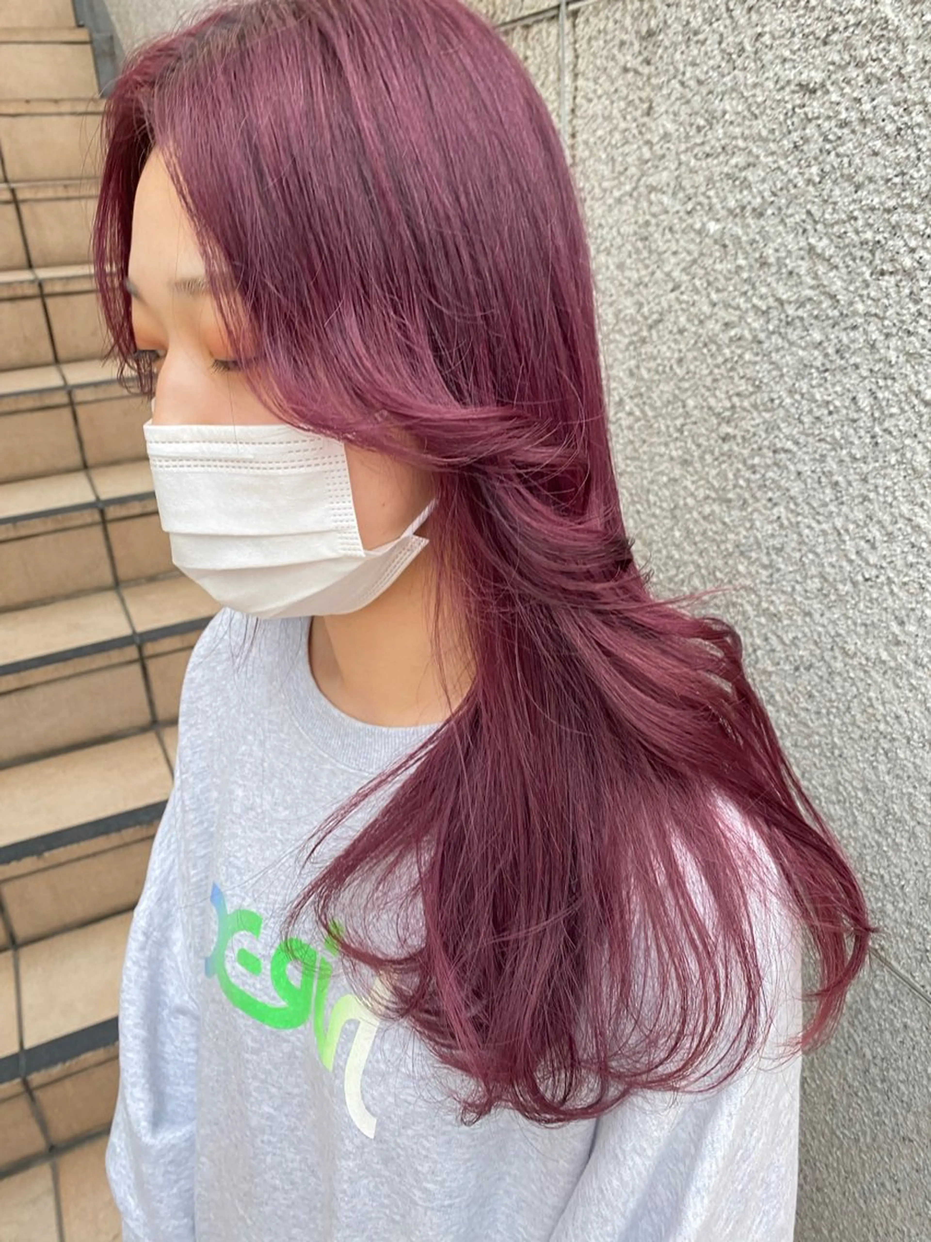 ロング カラー 💗💗韓国レイヤー yu-ki💗💗のヘアスタイル